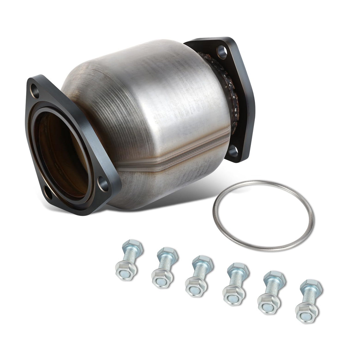 DNA MOTORING Factory Style Bolt-on Catalytic Converter Compatible with 04-08 Chevy Aveo / 07-08 Aveo5 1.6L,EPA Compliant,OEM-CON