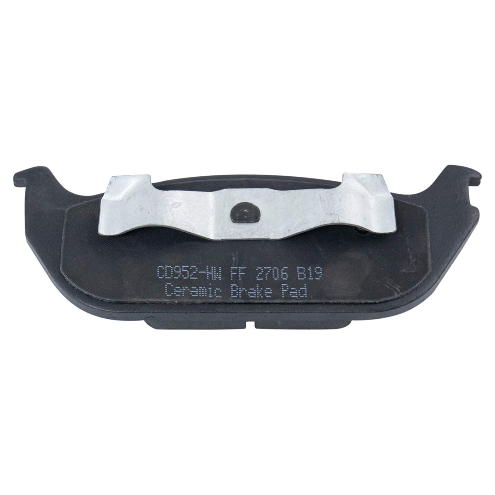 TRQ Rear Brake Pads Ceramic Compatible with 2003-2005 Lincoln Aviator
