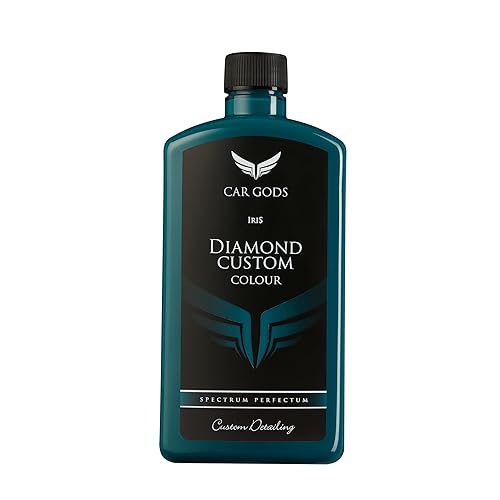 Car Gods Iris Custom Color Turquoise 3-In-1 Polish Wax Color Restorer & Scratch Remover, 17Fl Oz - 16 Colors Available