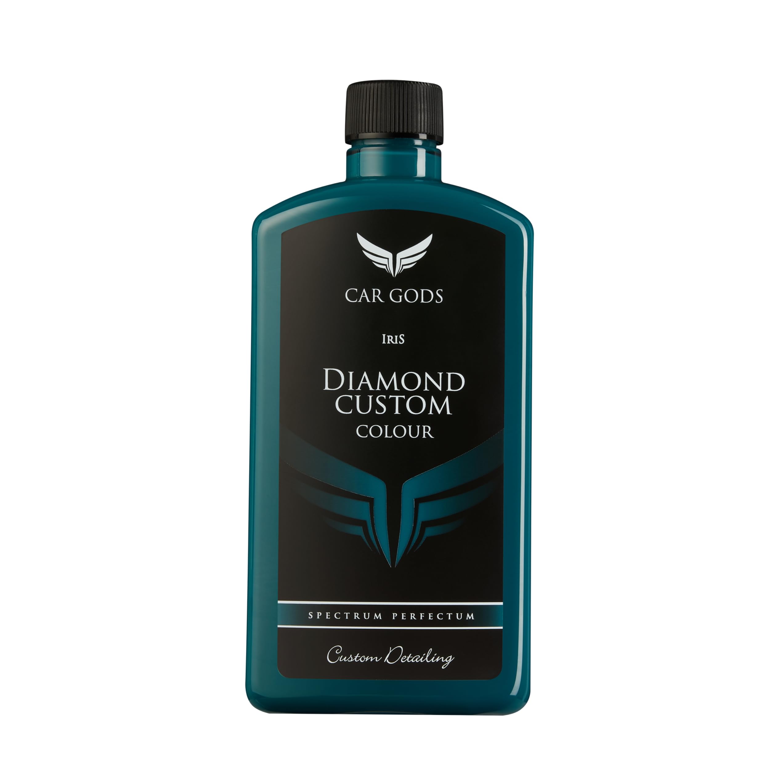 Car Gods Iris Custom Color Turquoise 3-In-1 Polish Wax Color Restorer & Scratch Remover, 17Fl Oz - 16 Colors Available