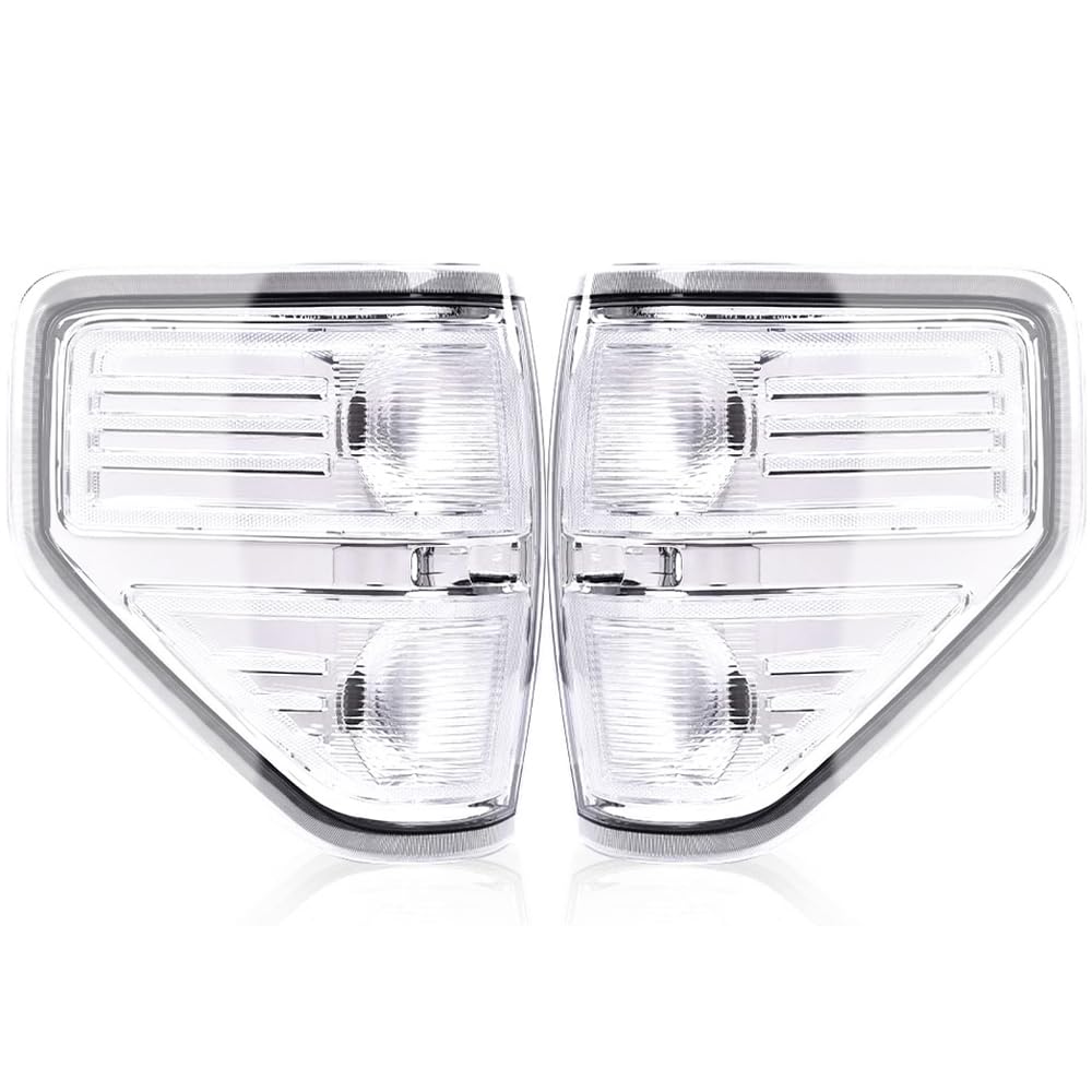 Pit66 Tail Lights,Compatible With 2009 2010 2011 2012 2013 2014 Ford F150 Tail Lamp Driver And Passenger Side Rear Lamp Brake Ta