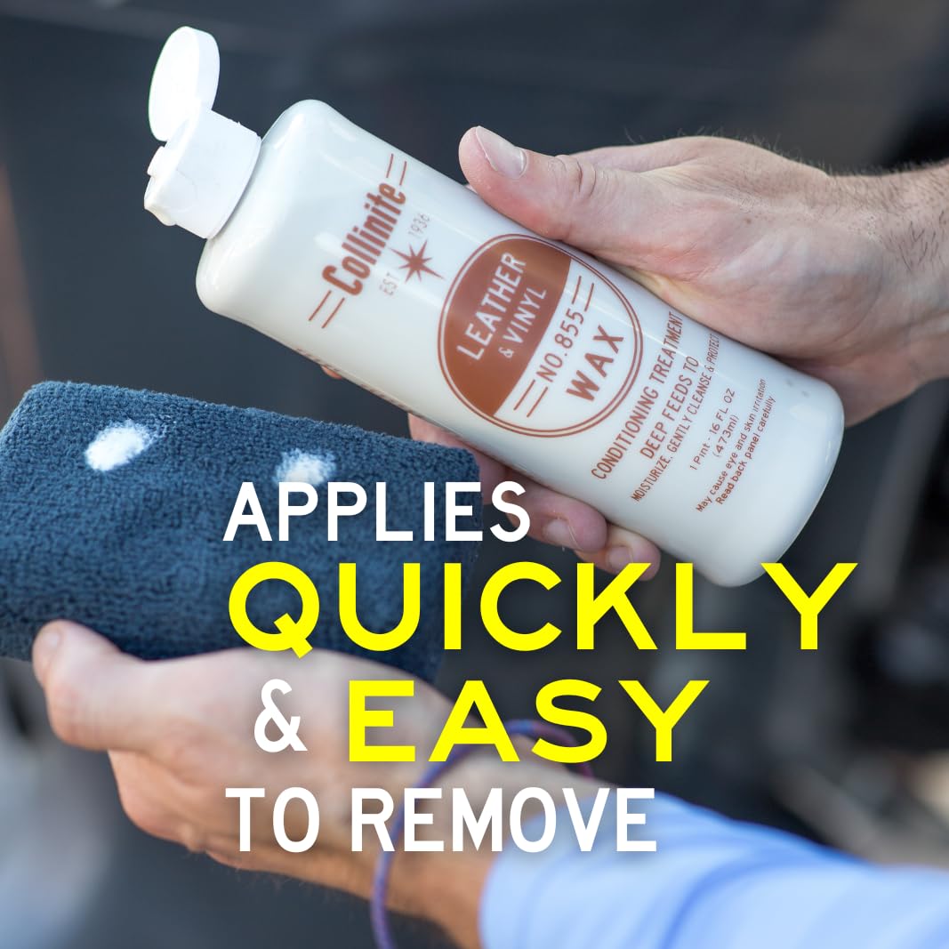 Collinite No. 855 Leather & Vinyl Wax, 16 Fl Oz - 1 Pack