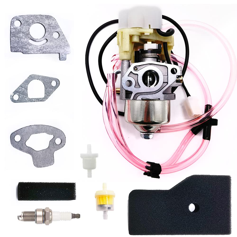 Eu2000I Carburetor For Honda Eb2000I Eu2000I Eb2000I Eu2000I Eb2000It1 Eu2000Ik1 Eu2000Ik1 16100-Z0D-D03 16100-Z0D-D01 Carb With Air Filter Spark Plug Gasket Fuel Line
