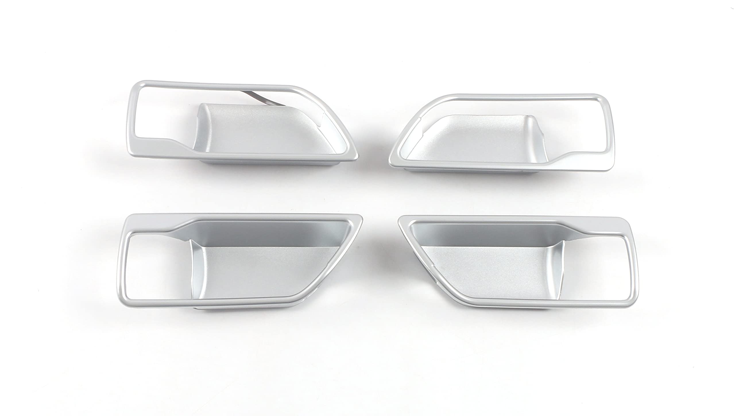 Eridanus Auto Accessories Fit For Highlander 2023 2022 2021 2020 Inner Door Handle Bowl Cover Trim (Matte Silver) Abs 4 Pcs