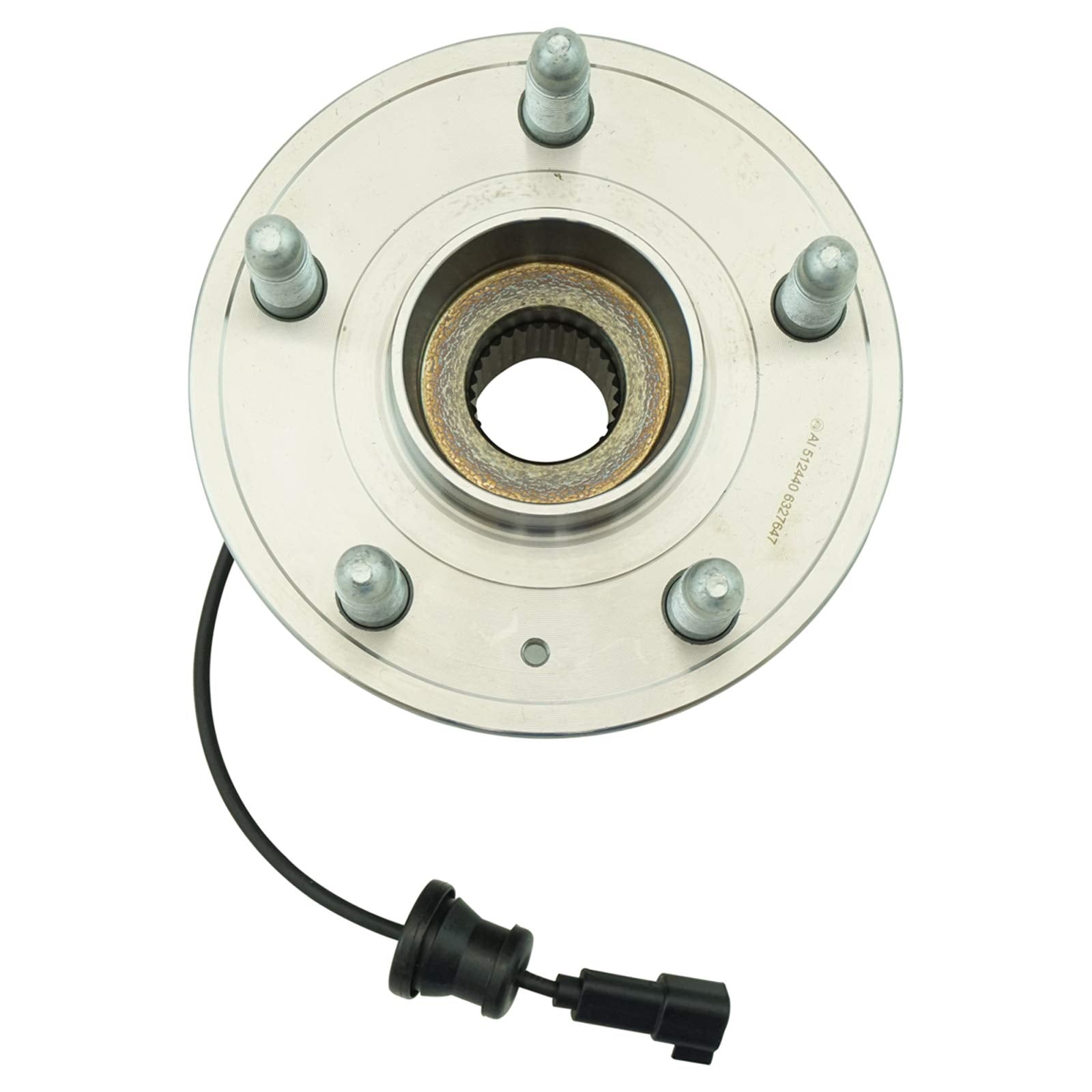 Trq Rear Left Right Wheel Hub Bearing Assembly Driver Passenger Side Compatible With 2010-2017 Chevrolet Equinox Gmc Terrain