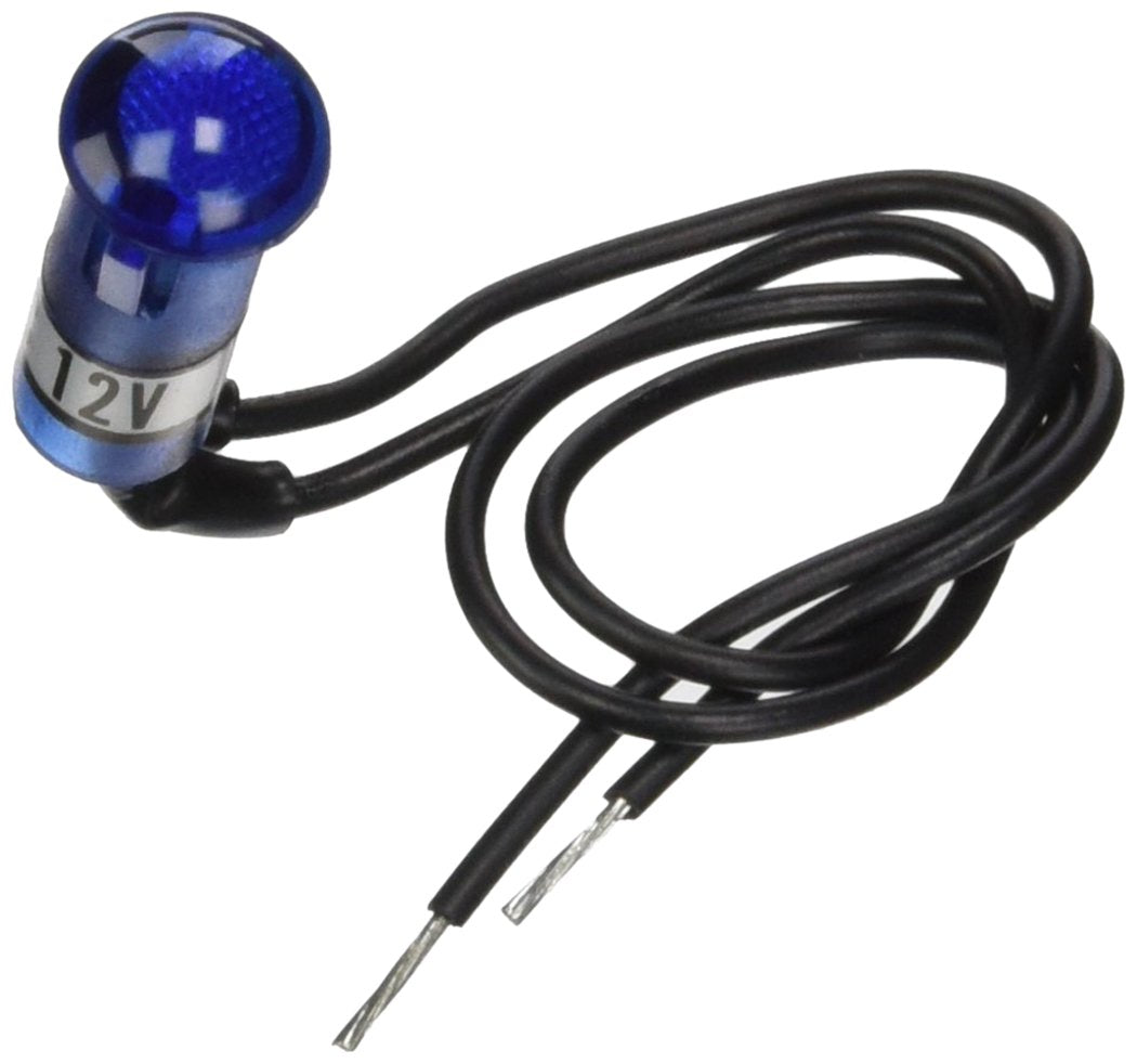 Dorman 84911: Blue Round Mini Bezel-Free Light Indicator
