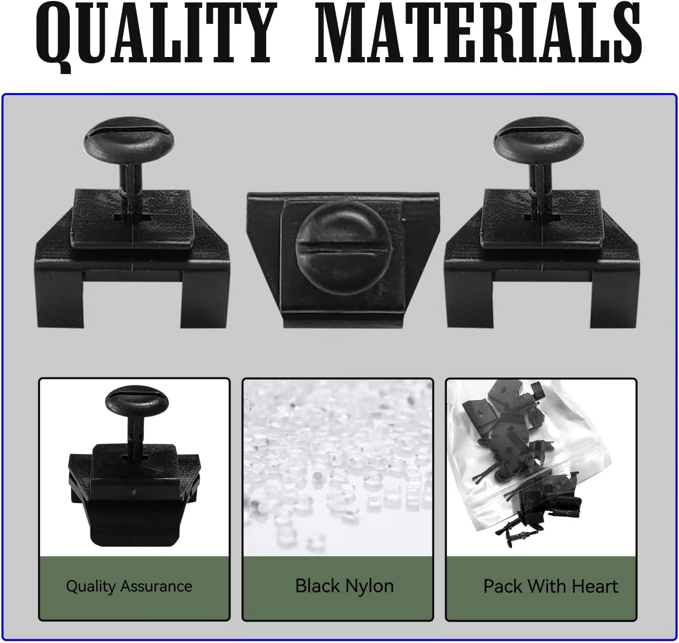 20 Sets Front Fender Bumper Cover Clip Kit Compatible with Toyota Lexus Tacoma Avalon Camry Corolla Highlander 53879-58010 47749