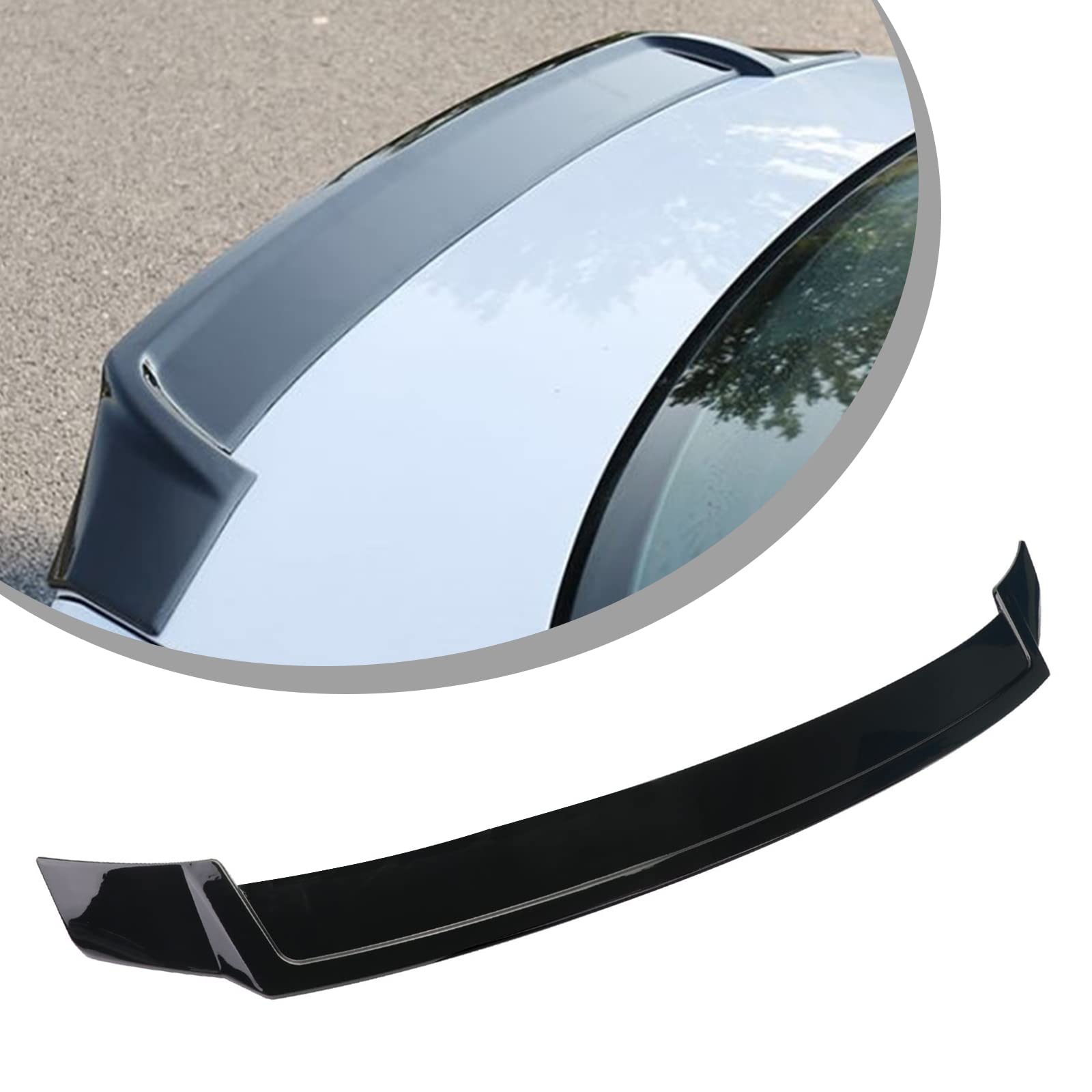 Glossy Black Trunk Spoiler Wing FIT 2019-2022 VW Volkswagen Jetta Sedan ABS Material | Enhances Style & Aerodynamics