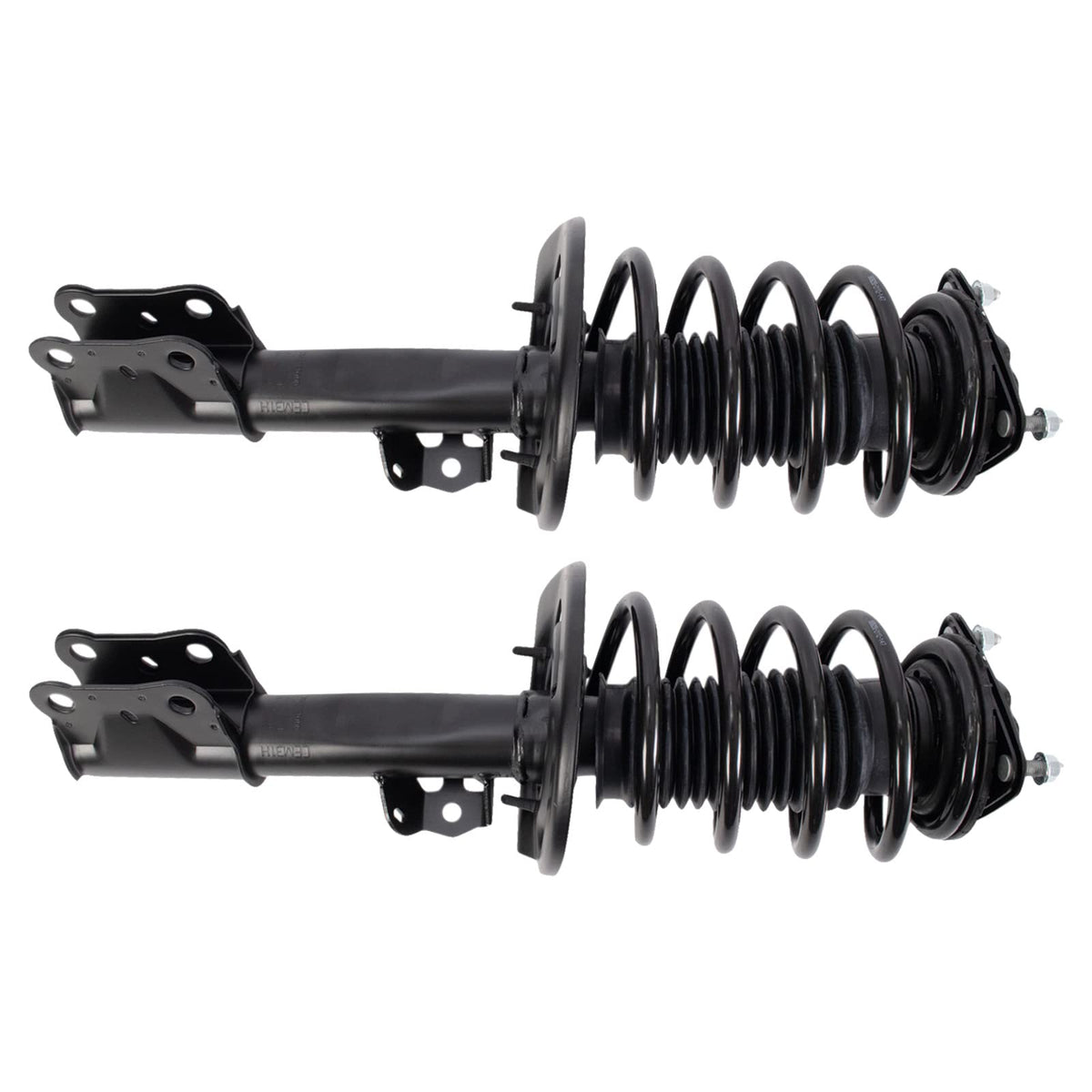 Trq Front Strut & Coil Spring Assembly Set Driver & Passenger Sides Compatible With 15-22 Ford Mustang