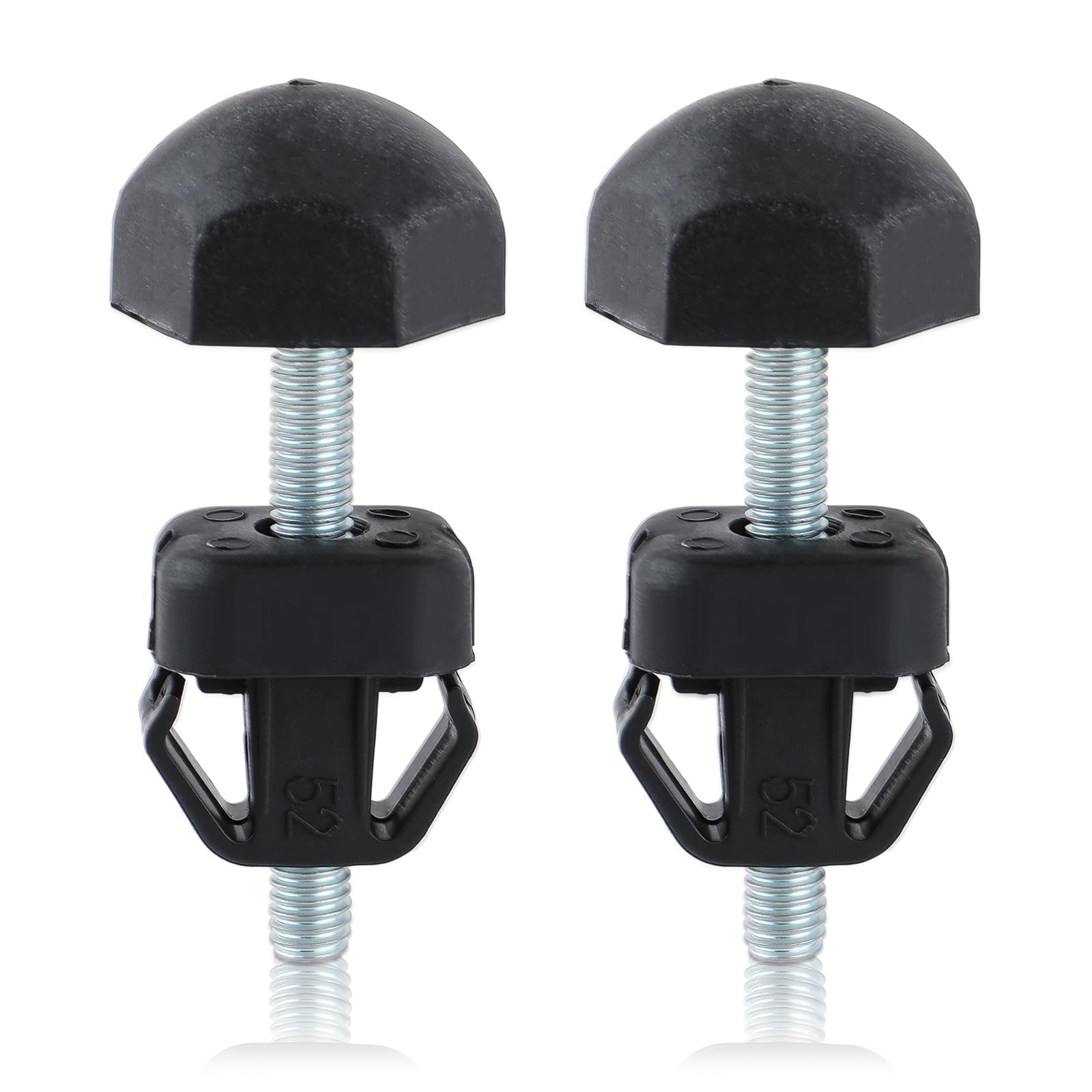 AUTOKAY 2 Set Hood Bumper Stops Fits for Ford F150 Super Duty Explorer Bronco