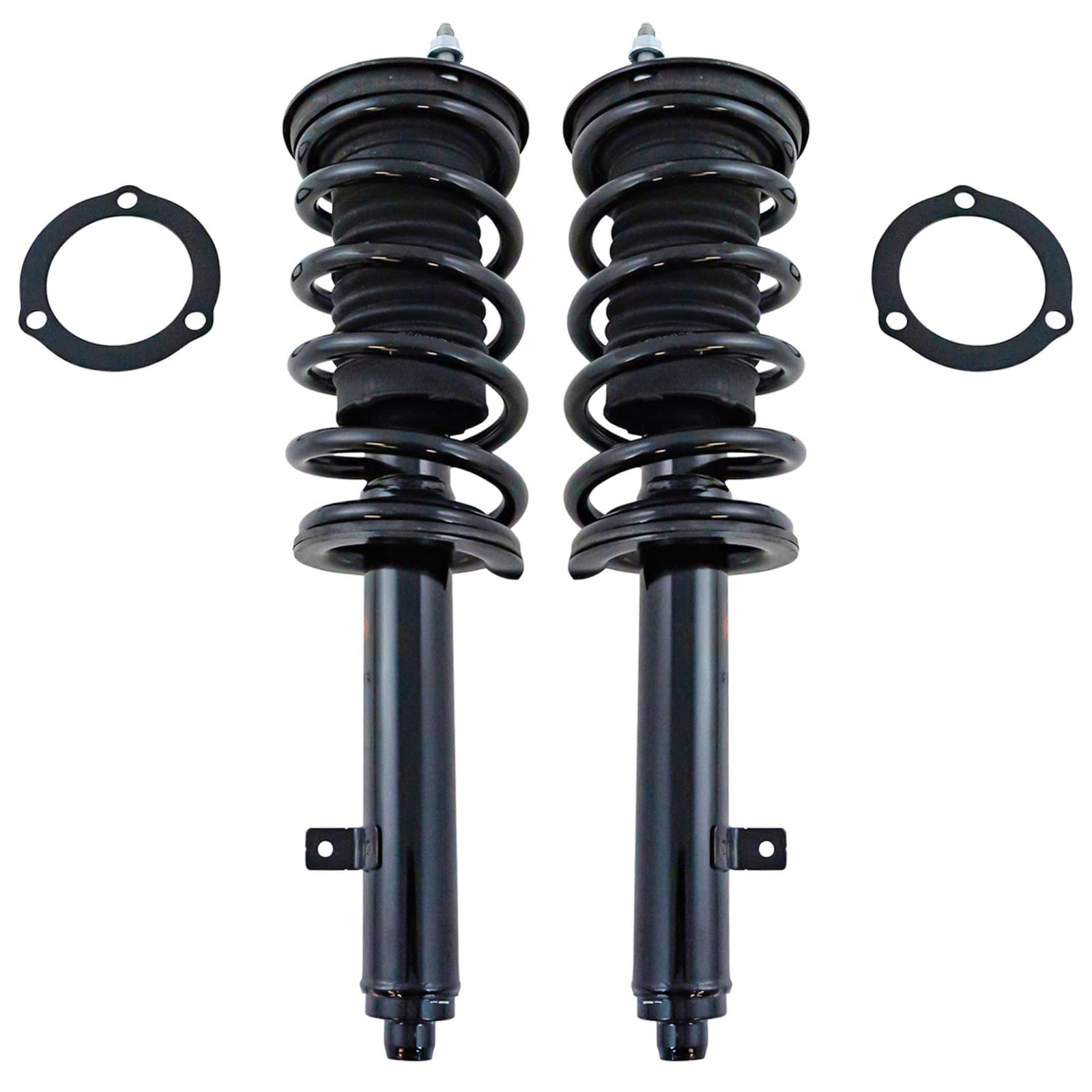 Trq Front Strut & Coil Spring Assembly Set Driver & Passenger Sides Compatible With 06-13 Lexus Is250 11-13 Is350