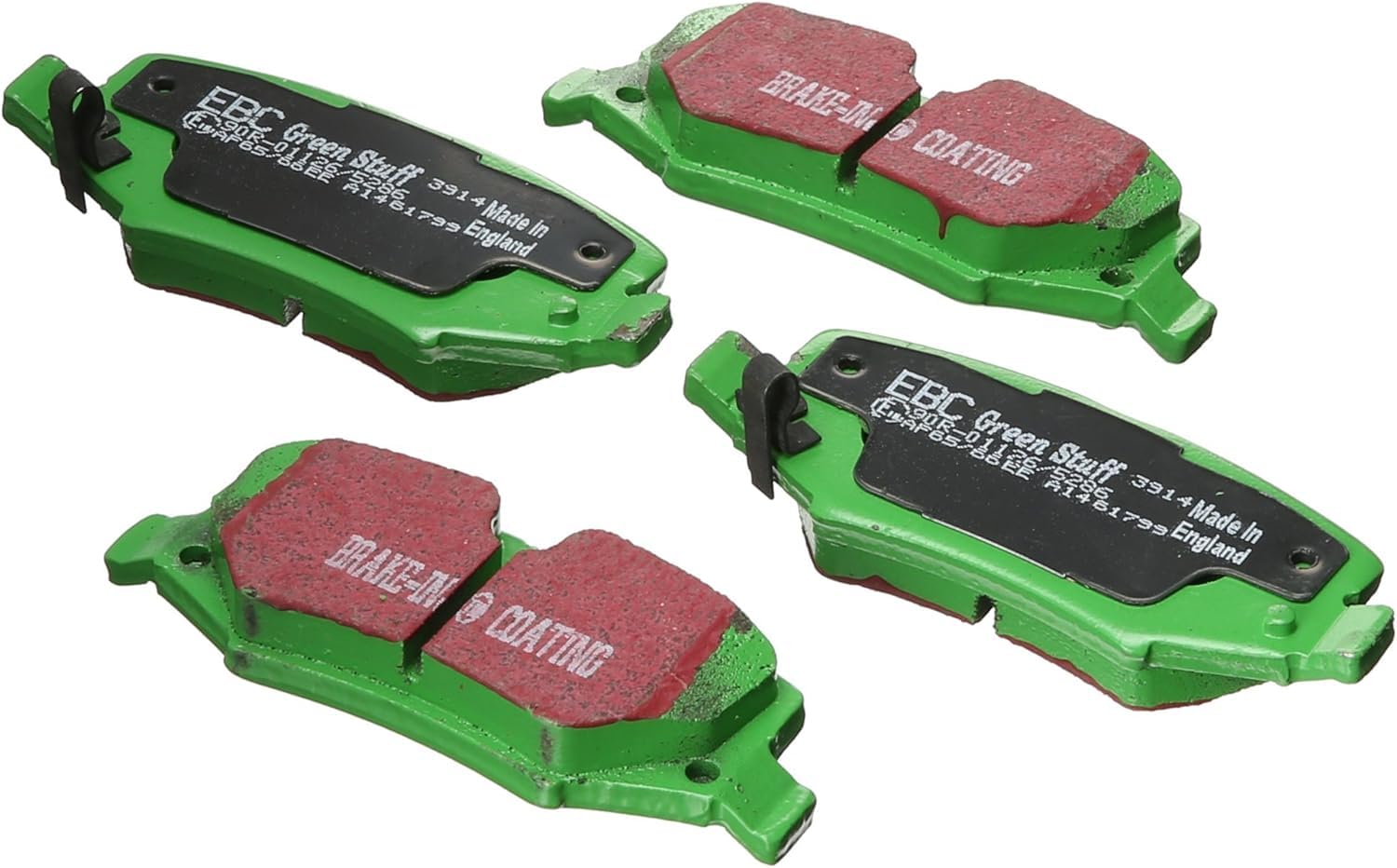 Ebc Brakes Dp61799 6000 Series Greenstuff Truck And Suv Rear Brake Pad