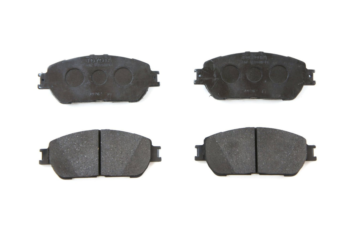 Genuine Toyota 04465-08030 Front Brake Pad Set