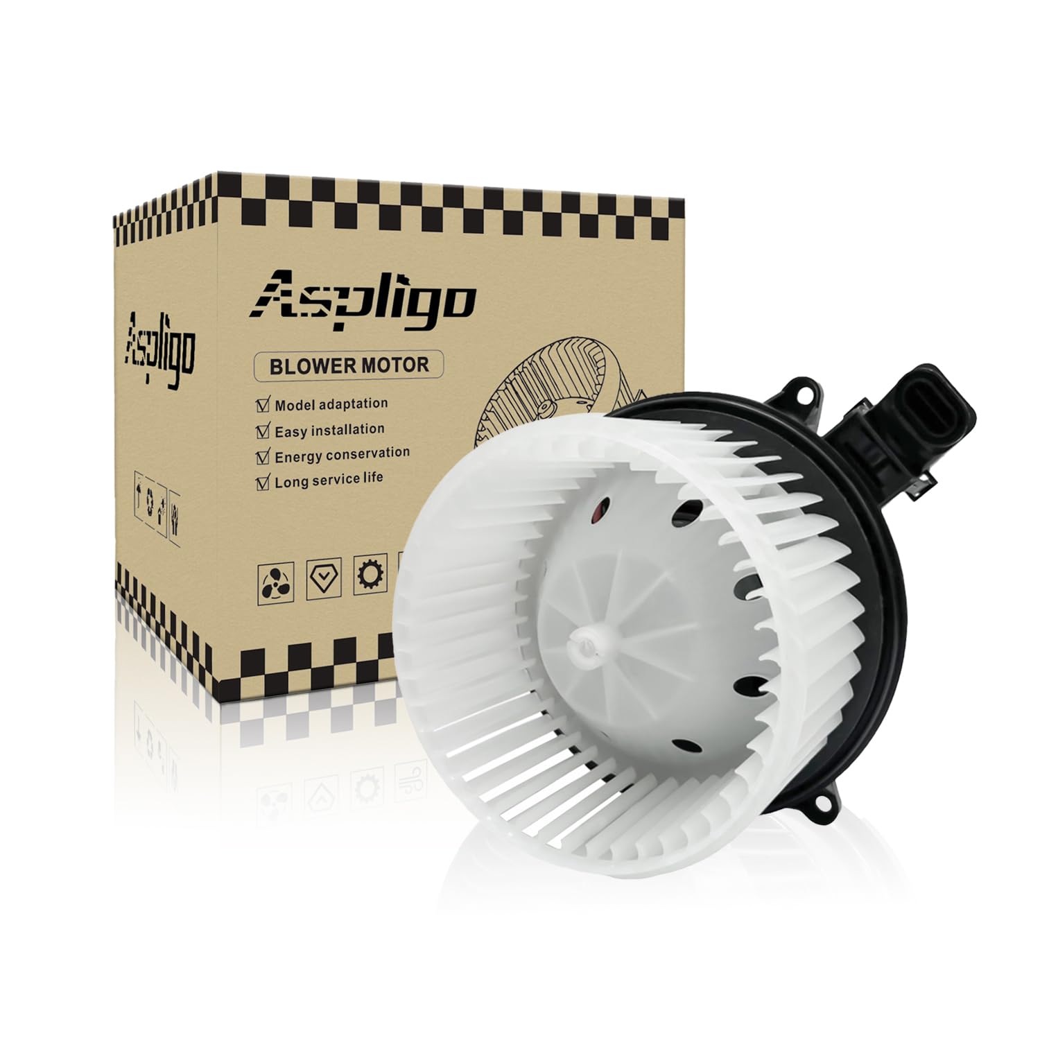 Aspligo 700237 Front Ac Heater Blower Motor Fan Fit For Ford F-150 2009-2014, Expedition 2009-2017 ,For Lincoln Navigator 2009-2