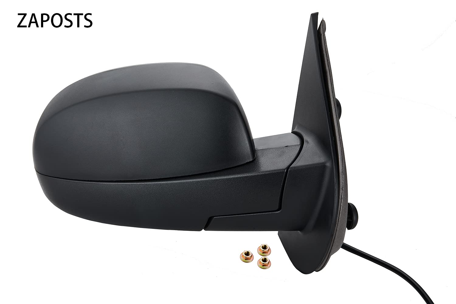 Zaposts Rearview Mirrors Replacement Fit For 2007-2013 For Chevy Silverado 1500 2500 Hd 3500 Hd For Gmc Sierra 1500 2500 Hd For Gmc Yukon/Yukon Xl 1500 Power Heated Manual Fold Right Side View Mirror