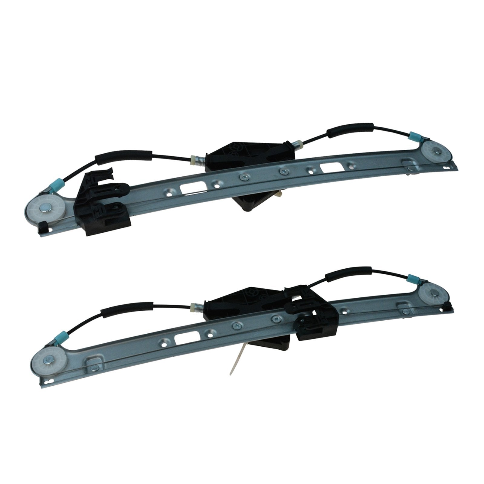Trq Rear Power Window Regulator Set Compatible With 2004-2010 Bmw X3