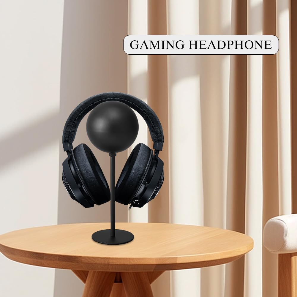 Joom Helmet Stand Metal, Rotation Metal Stand Desktop Hanger Rack Helmet Stand Display For Motocycle Helmet, Caps,Hat, And Rugby