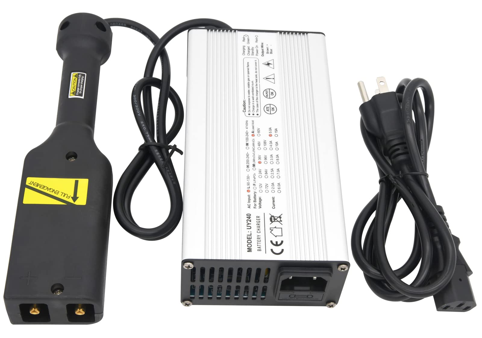 Keyhao 36 Volt Charger For Golf Cart Battery Charger For Ez Go Club Car Ezgo Txt(D Style Plug)