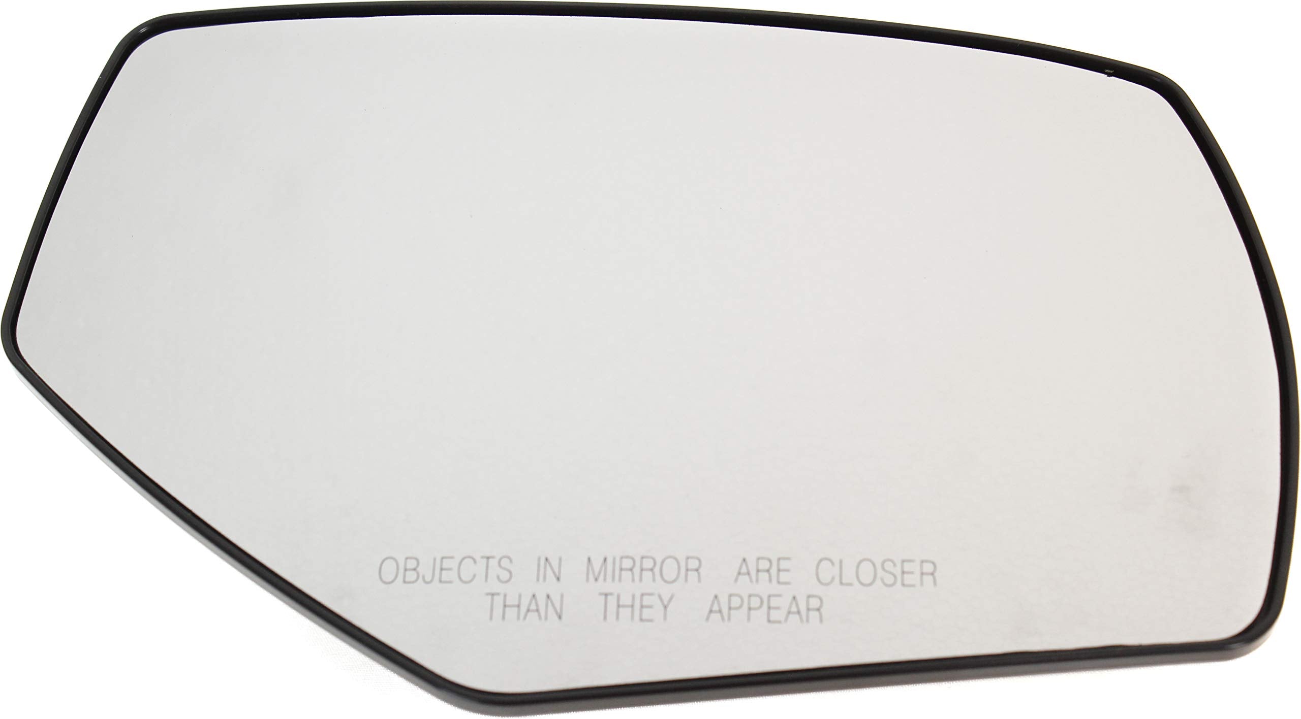 Kool Vue Mirror Glass for 2014-2018 Chevrolet Silverado 1500 & GMC Sierra 1500, Manual Heated, Passenger Side with Backing Plate