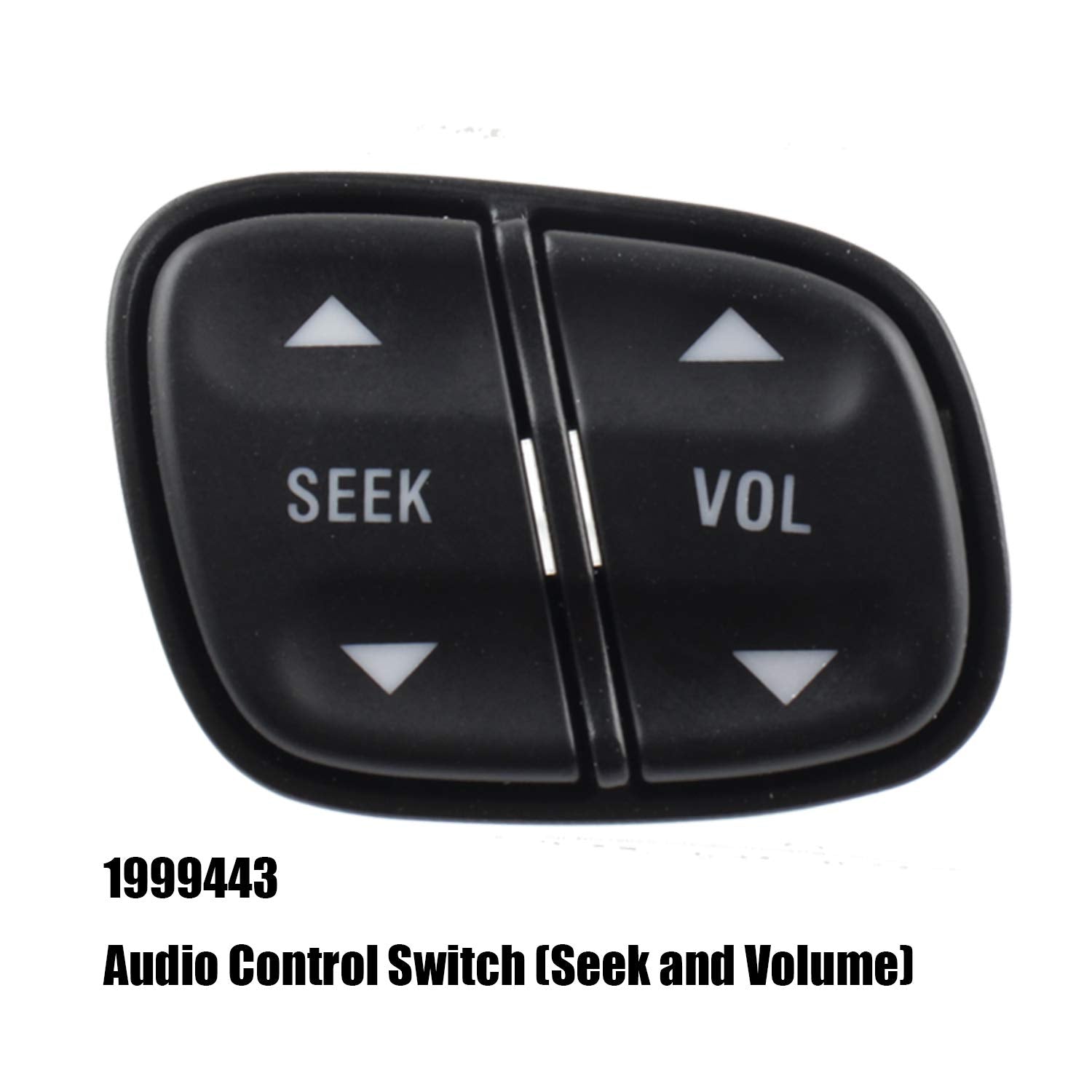 Steering Wheel Control Switch Button Replacement for 2003-2009 Silverado Suburban Tahoe Avalanche GMC Sierra Yukon Escalade Repl