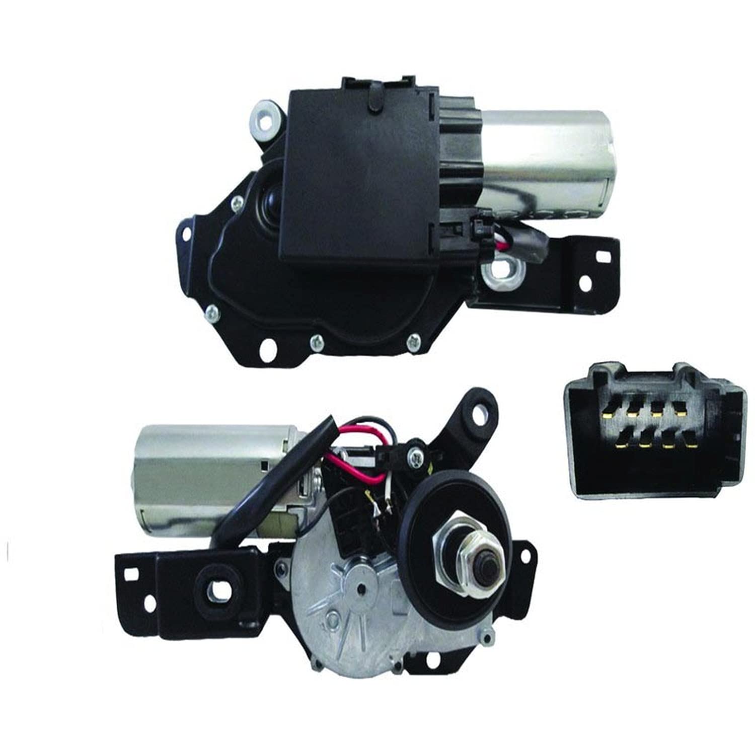 New Rear Wiper Motor W/Pulseboard Module Compatible With 2006 2007 2008 2009 2010 Ford Explorer & Mercury Mountaineer 6L2Z 17508