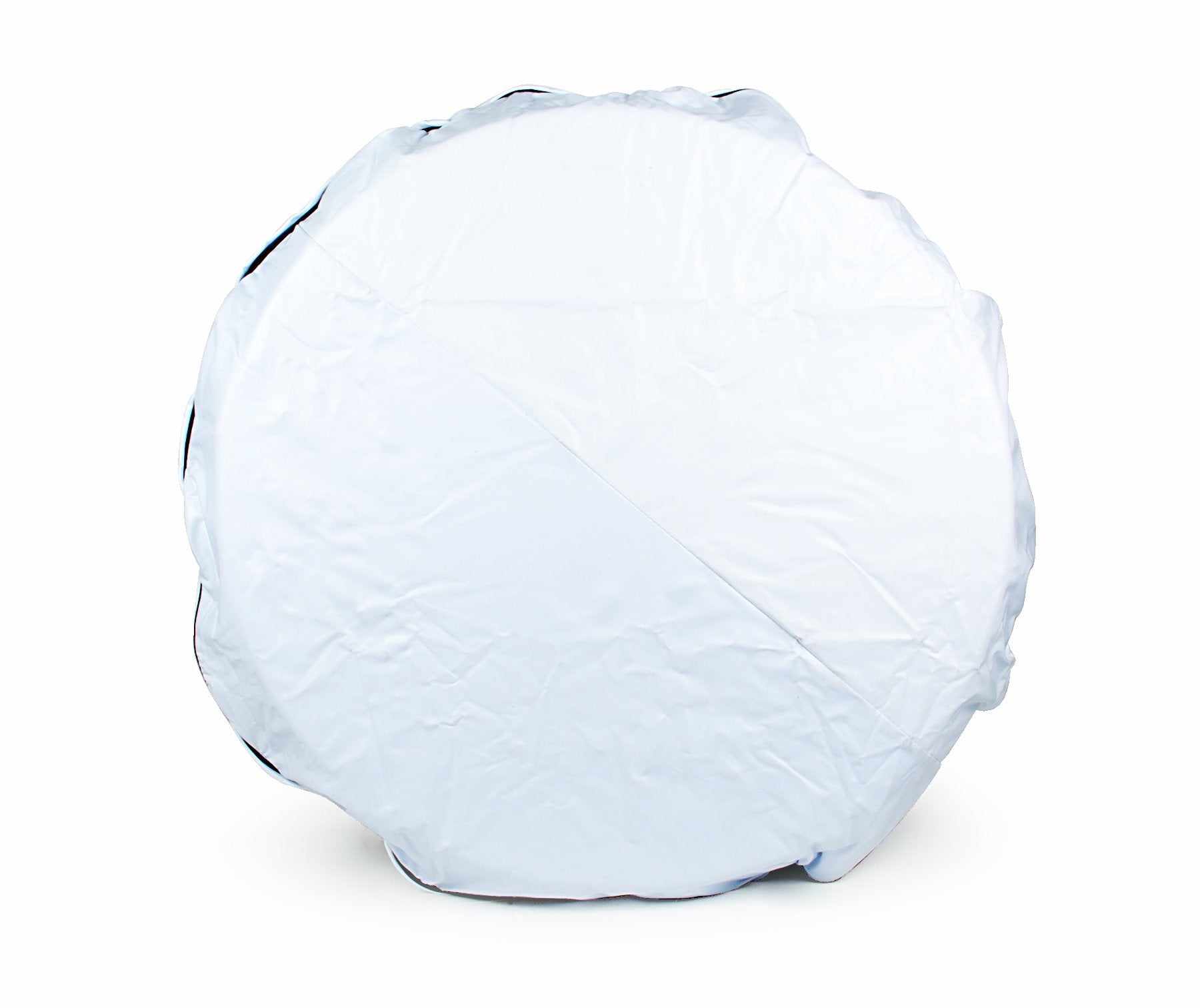 Camco Camper/Rv Spare Tire Cover | Features Arctic White Vinyl & Heavy Duty Nylon Thread For Weatherproof Seams | Fits 34-Inch D