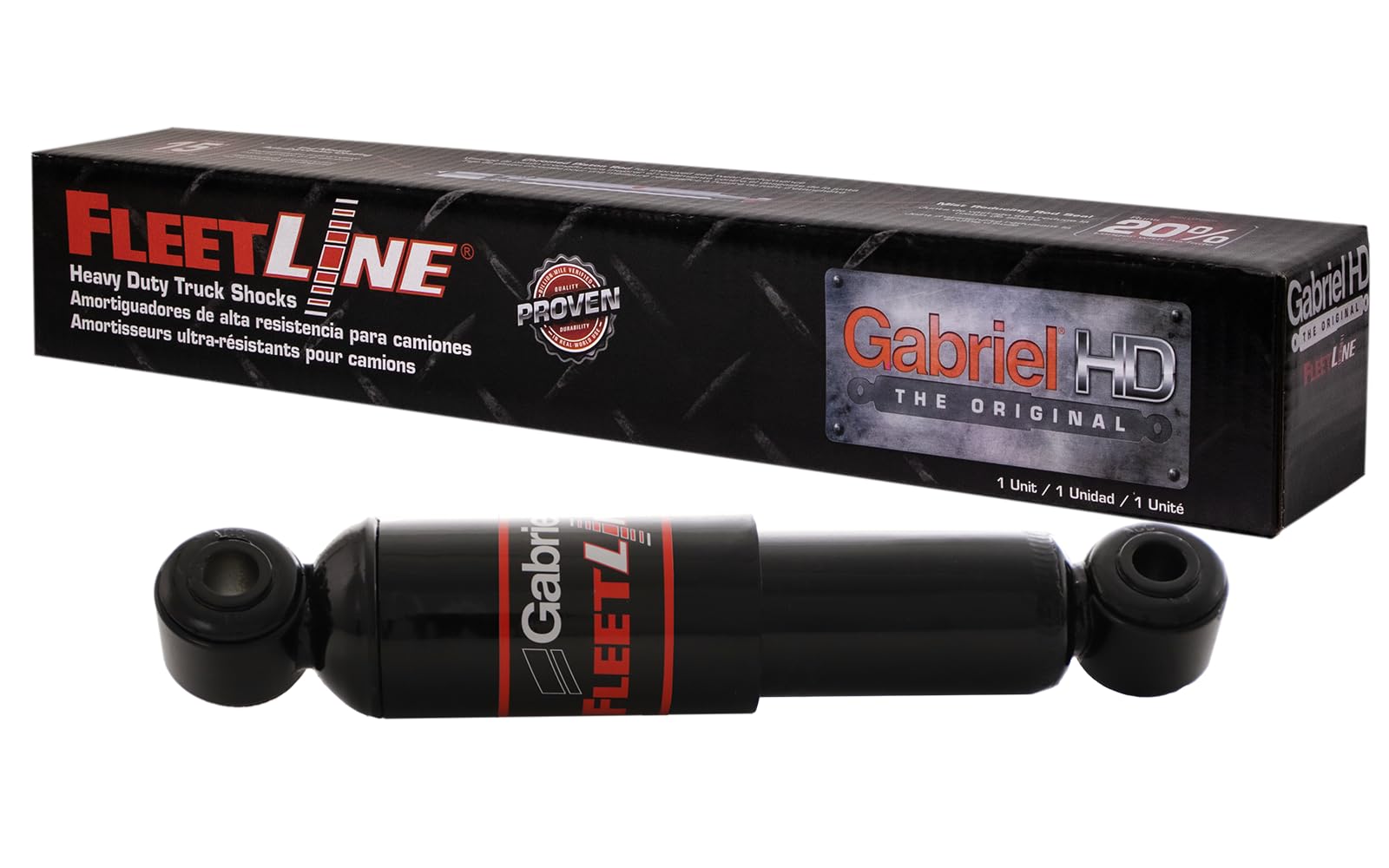 Gabriel 83030 Fleetline Heavy Duty Cab Shock Absorbers For Volvo Various Models Truck; Replaces Oem# 8168617 317780 A83030 L-126
