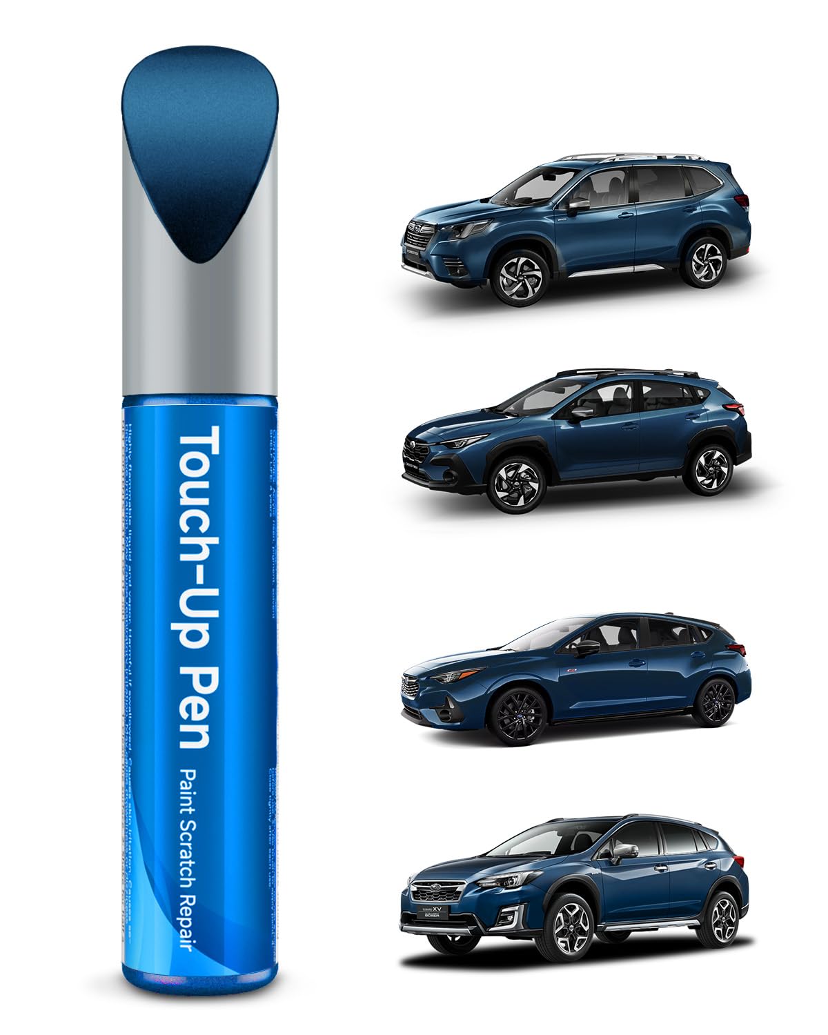J8U Quartz Blue Pearl Compatible with Subaru Exact Match Touch Up Paint Car Scratch Repair