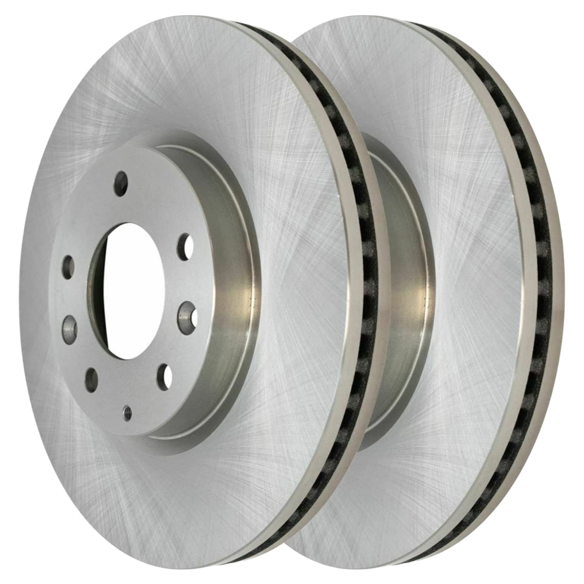 Autoshack Front Brake Kit Rotors And Performance Ceramic Pads Pair Of 2 Driver And Passenger Side Replacement For 2007 2008 2009