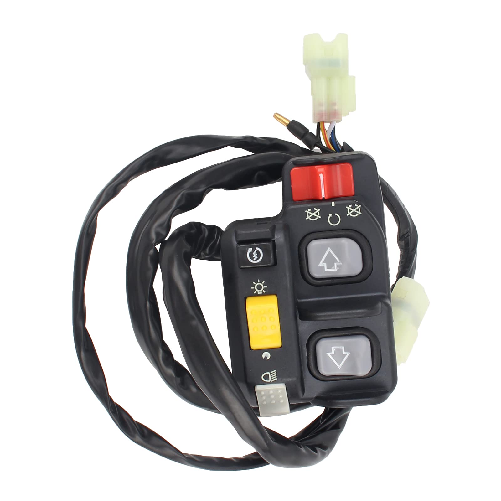 Autokay Handlebar Switch Electric Shift Start Headlight Fits For Honda Foreman 450 Trx450 4X4
