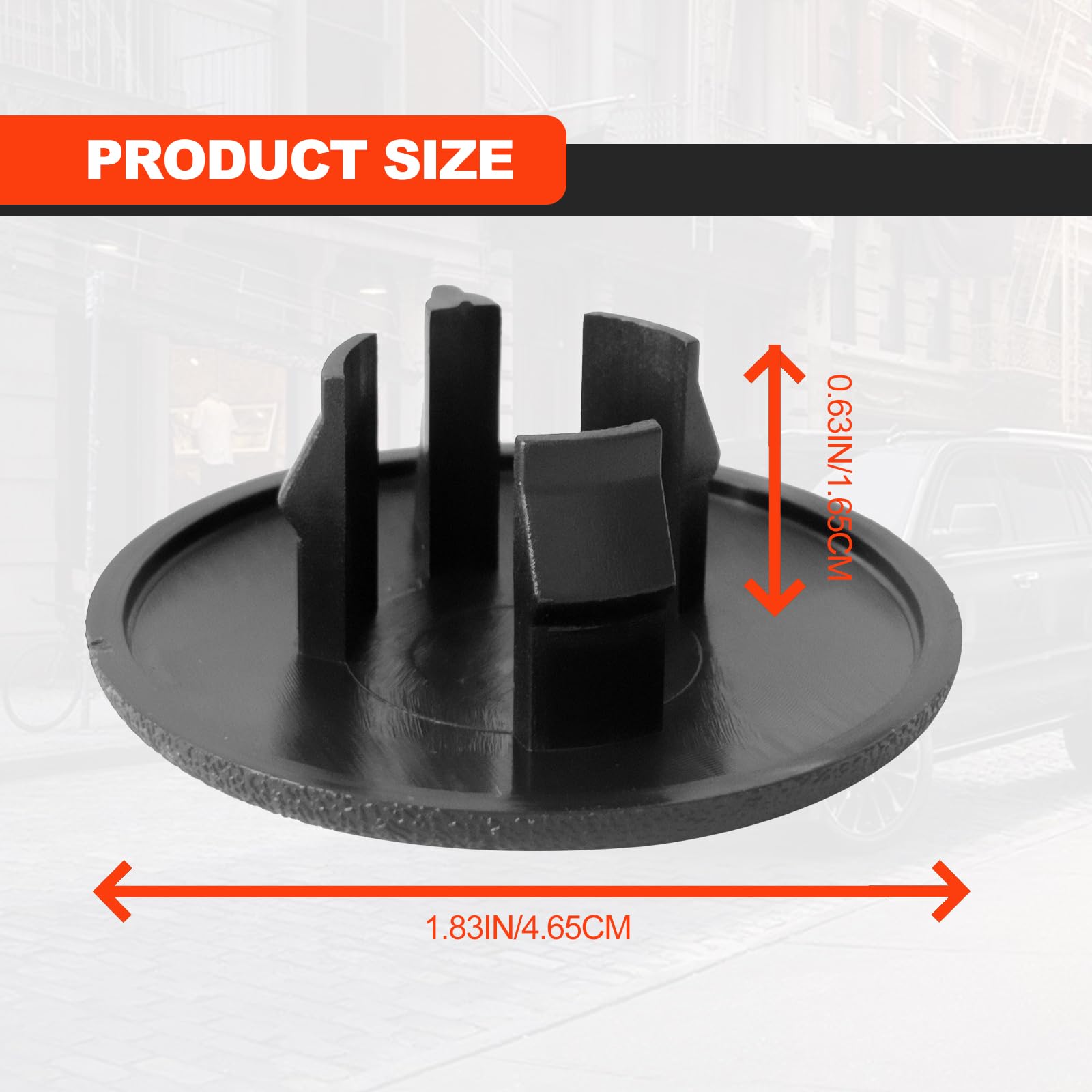 2Pcs Armrest Cap Cover Compatible With 07-19 Tahoe Suburban Yukon Cadillac Escalade Seat Parts - Replaces 15279689 Vehicle Acces