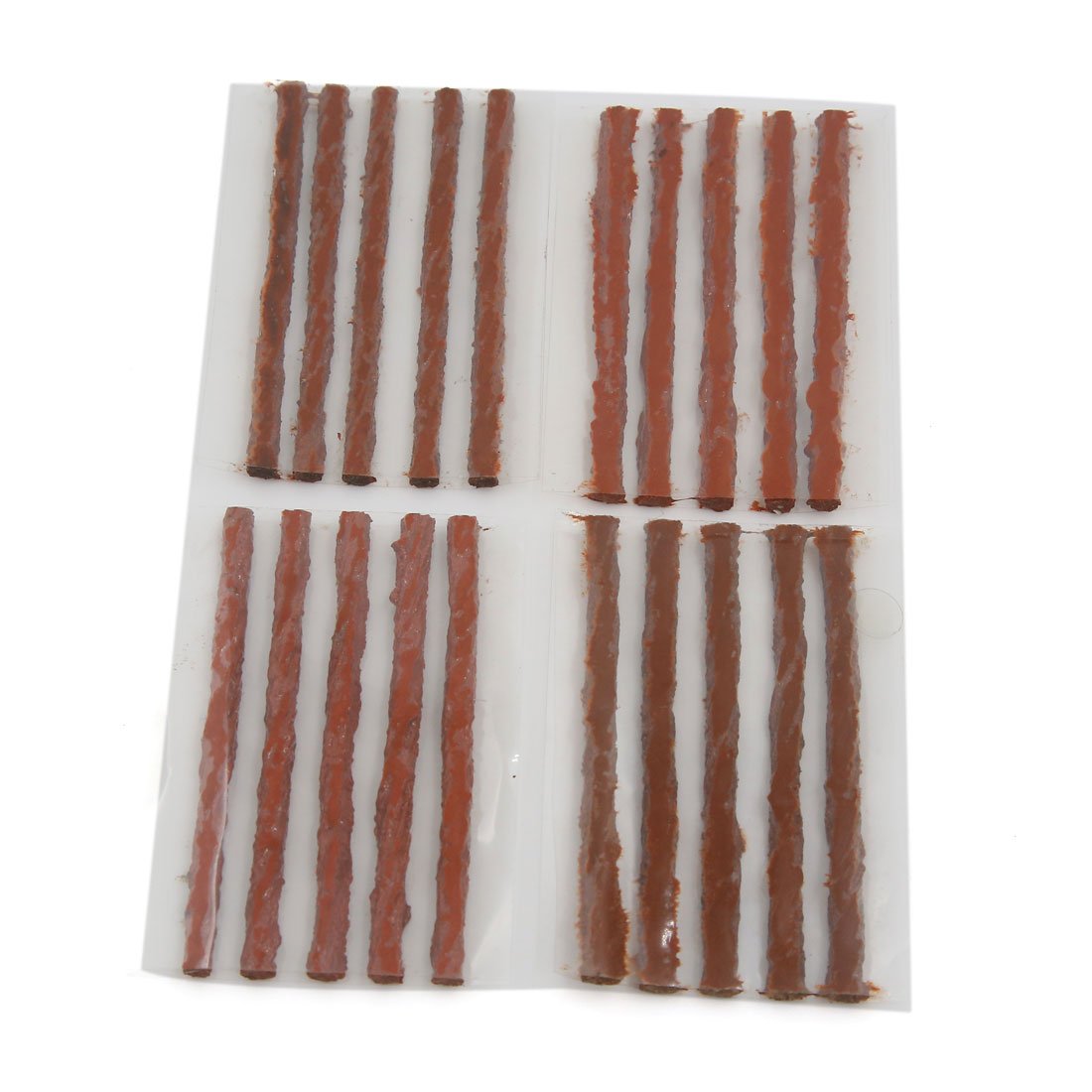 Uxcell 20Pcs Tubeless Tyre Repair Seal Strip Socket Puncture Recovery For Car Motorcycle