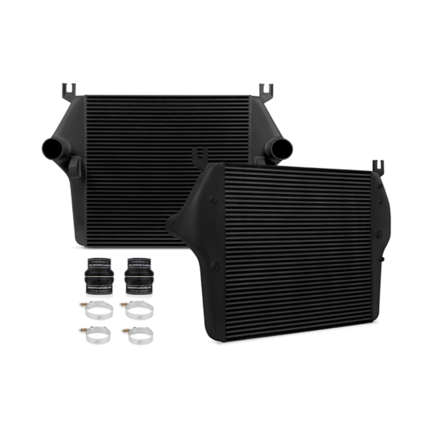 Mishimoto MMINT-RAM-03BK Performance Intercooler Compatible With Dodge Ram Cummins 5.9 6.7 2003-2009 Black