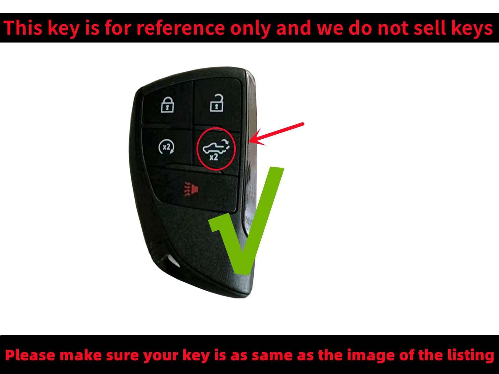 Reprotecting Silicone Rubber Key Fob Cover Compatible With 2022 2023 2024 Chevrolet Silverado 1500 Gmc Sierra 1500 2500Hd 3500Hd