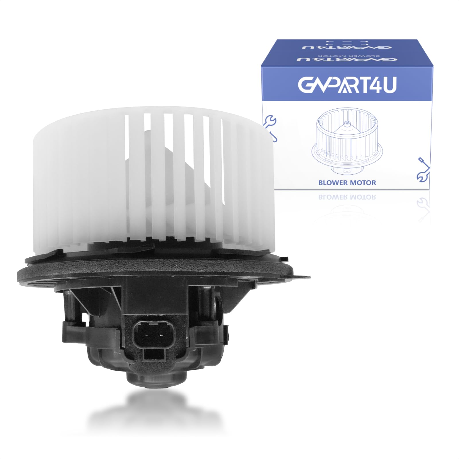 Gvpart4U Front Blower Motor 22741027 2007 2008 2009 2010 2011 2012 2013 2014 Chevy Tahoe Silverado Avalanche Suburban, For Gmc Y