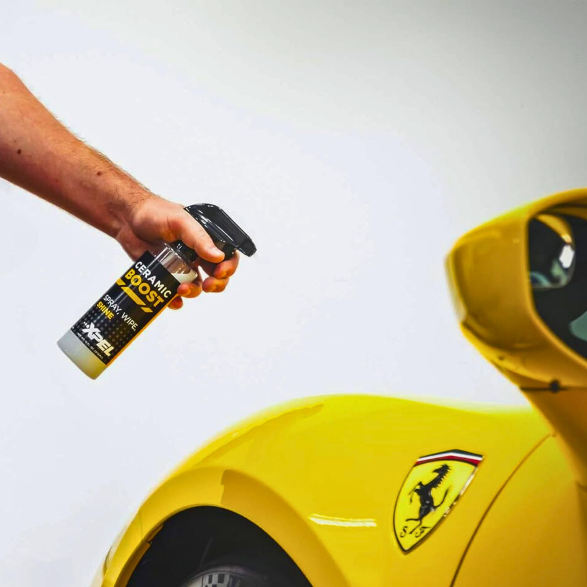XPEL Ceramic Boost Spray Coating 16oz - Silicon Dioxide Car Detailing Spray for Cars, Trucks, RVs - Beads, Repels Water & Dust