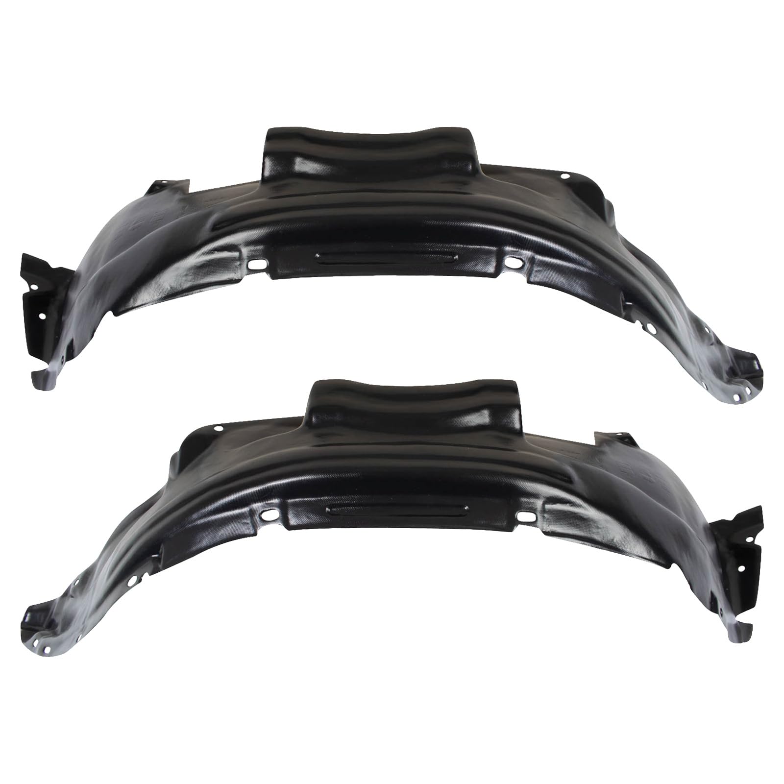 Trq Inner Fender Liner Set Compatible With 1996-2000 Toyota Rav4 To1248109 To1249109