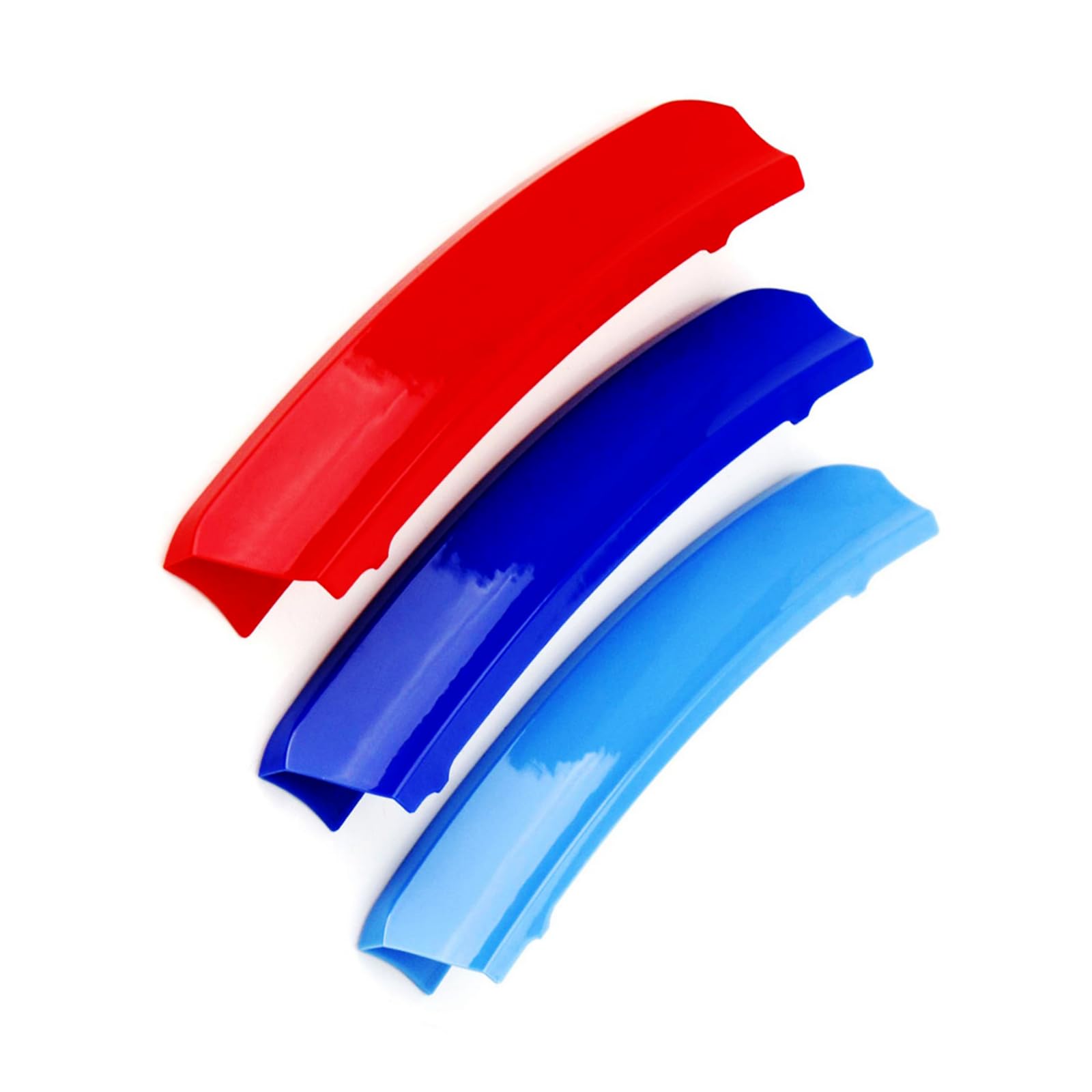 Goodream Abs Plastic Grille Inserts For Bmw X3 2018-2021, M-Colored, 7 Beams Compatible Standard Kidney Grille