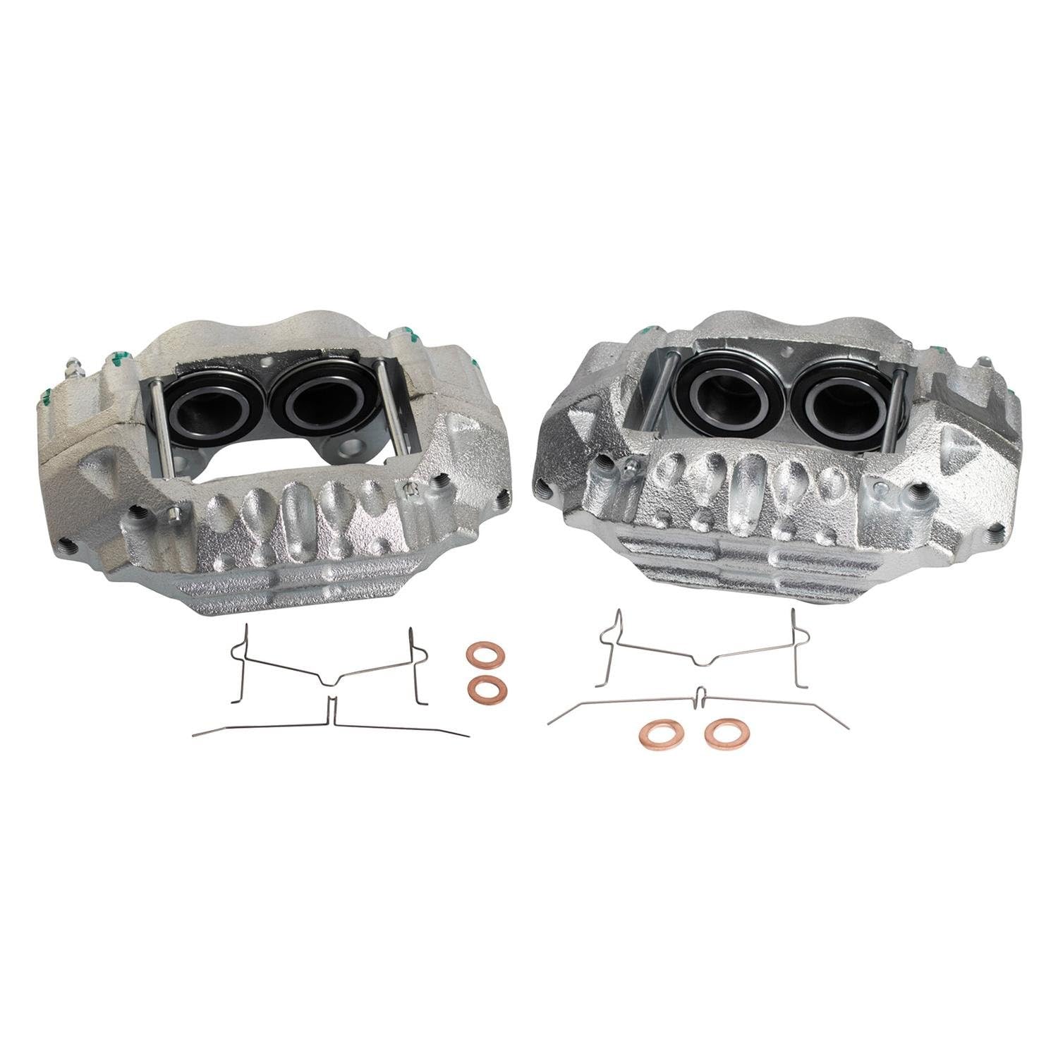 Trq Front Brake Caliper Set Compatible With 1988-1991 Toyota 4Runner 1988-1995 Pickup