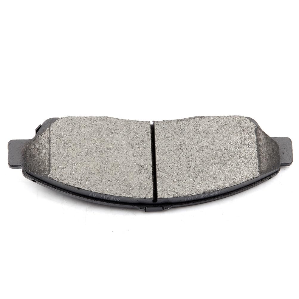 Automuto 4Pcs Front Ceramic Disc Brake Pads Set D1280 For Acura Mdx 2007-2019,For Acura Zdx 2010-2013,For Honda Pilot 2009-2019,