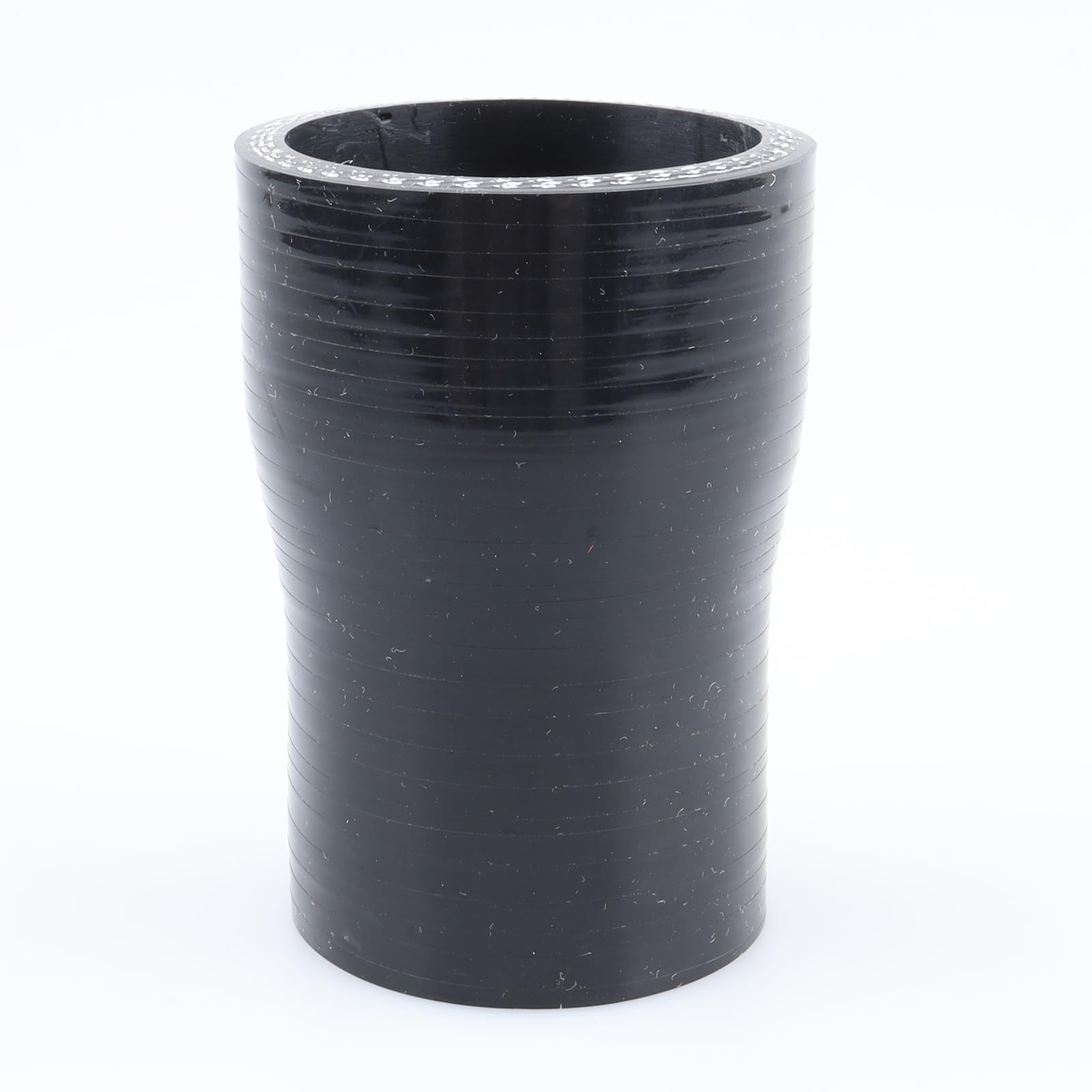 Ac Performance Id 1.5' To 1.75' (38Mm To 44Mm) Straight Reducer, Length 3' (76Mm), 3-Ply Reinforced, Universal Automotive Pure Silicone Hose, Black