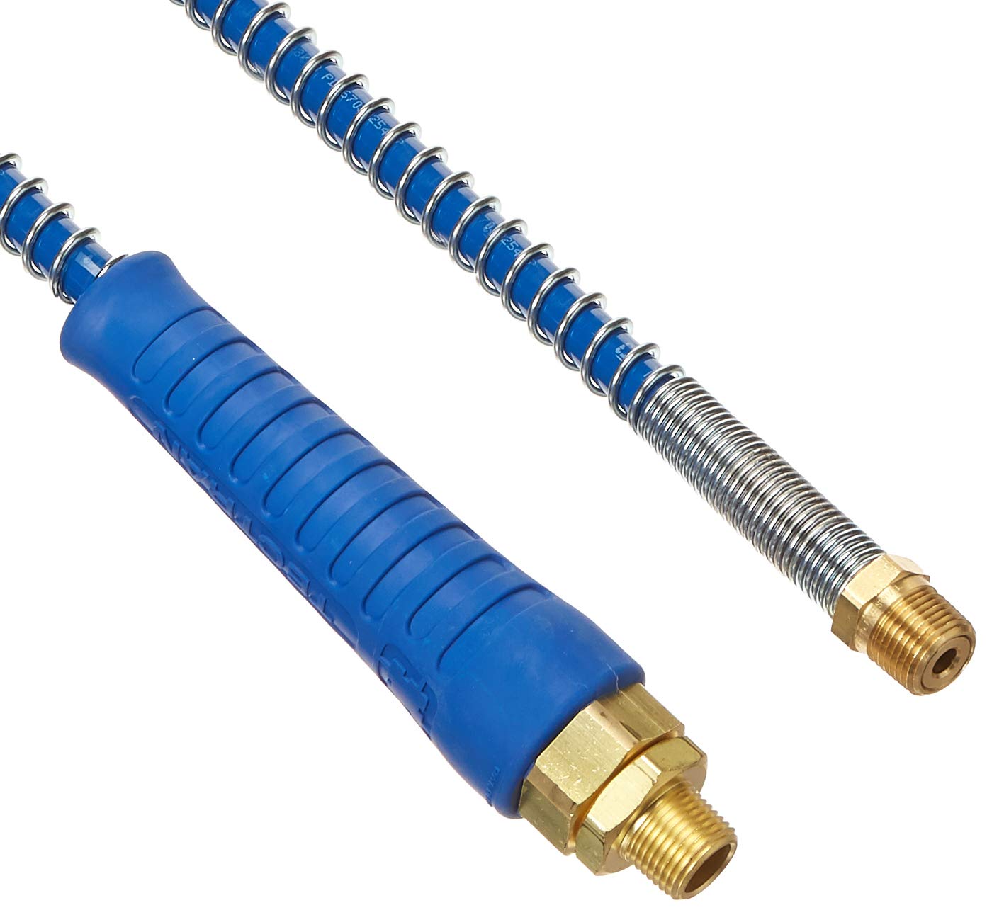 Tectran 16A1540BH ARMORFLEX-HD Aircoil (ARMORFLEX-HD ARMORCOIL Aircoil, Blue, 15' Length, 48'' Pigtail Length Tractor End, 12'' 