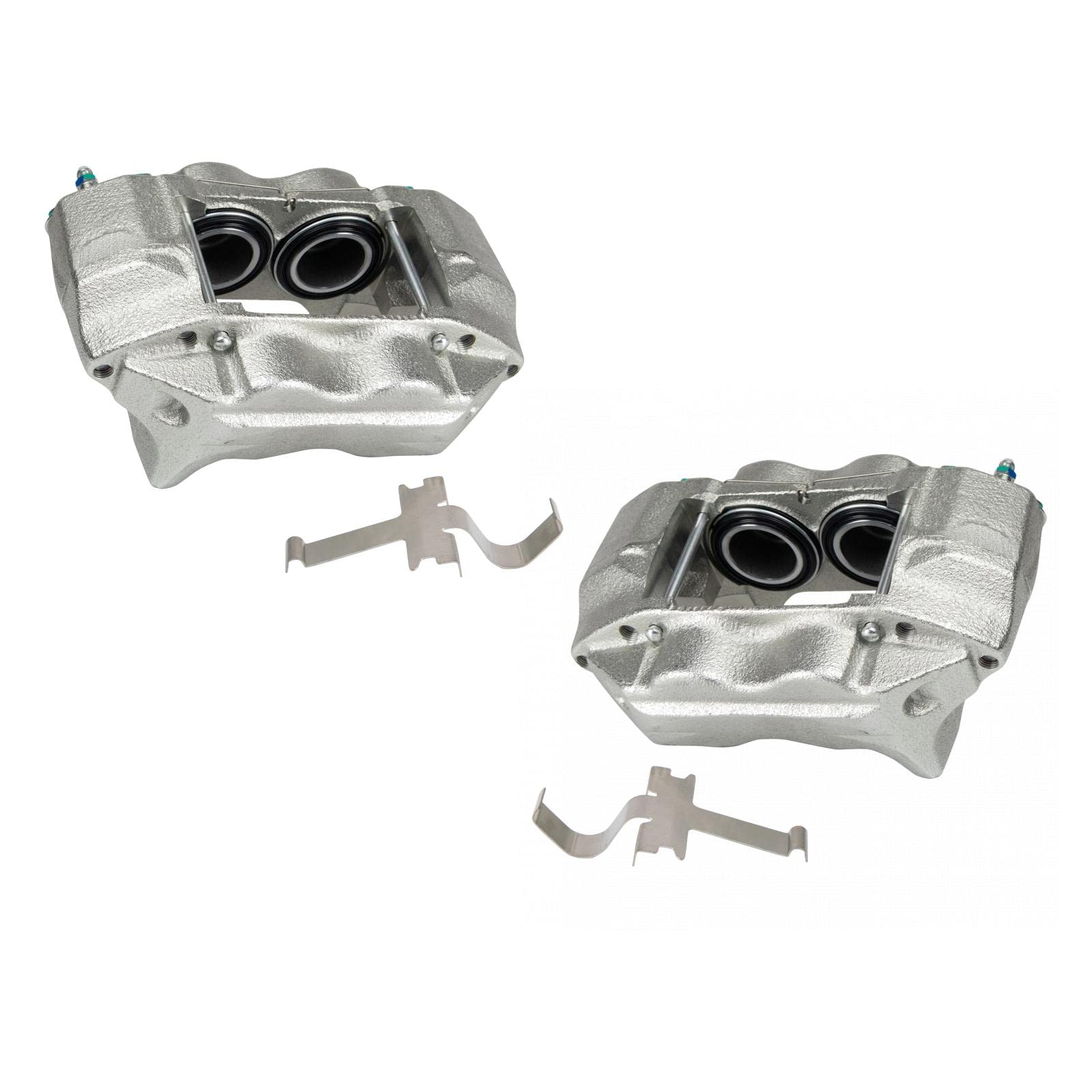 Trq Front Brake Caliper Set Compatible With 1996-2002 Toyota 4Runner 2004 Tacoma