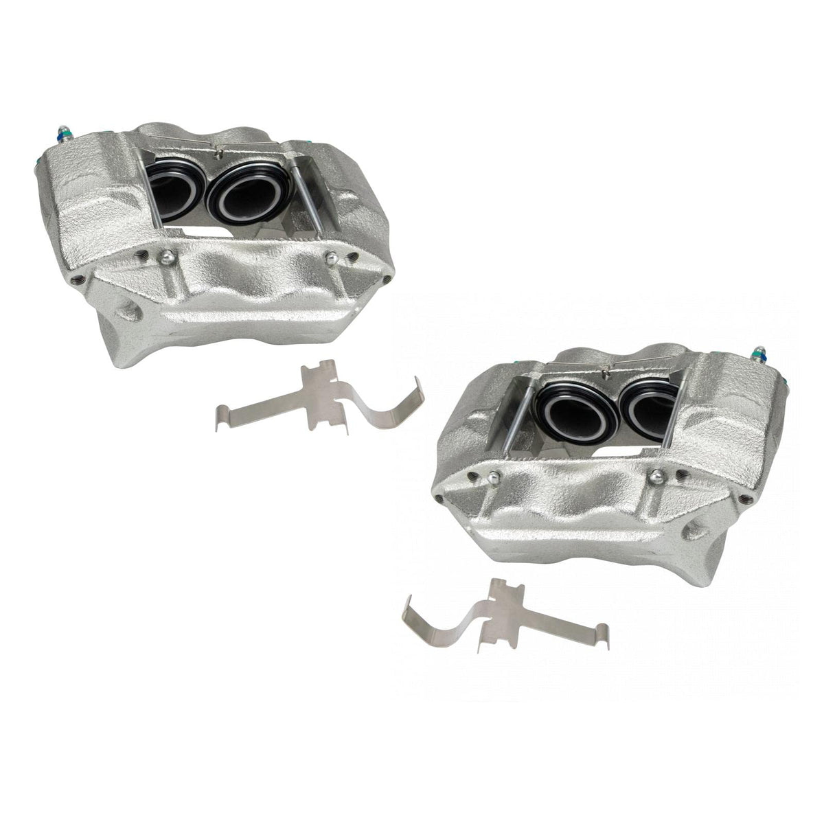 Trq Front Brake Caliper Set Compatible With 1996-2002 Toyota 4Runner 2004 Tacoma