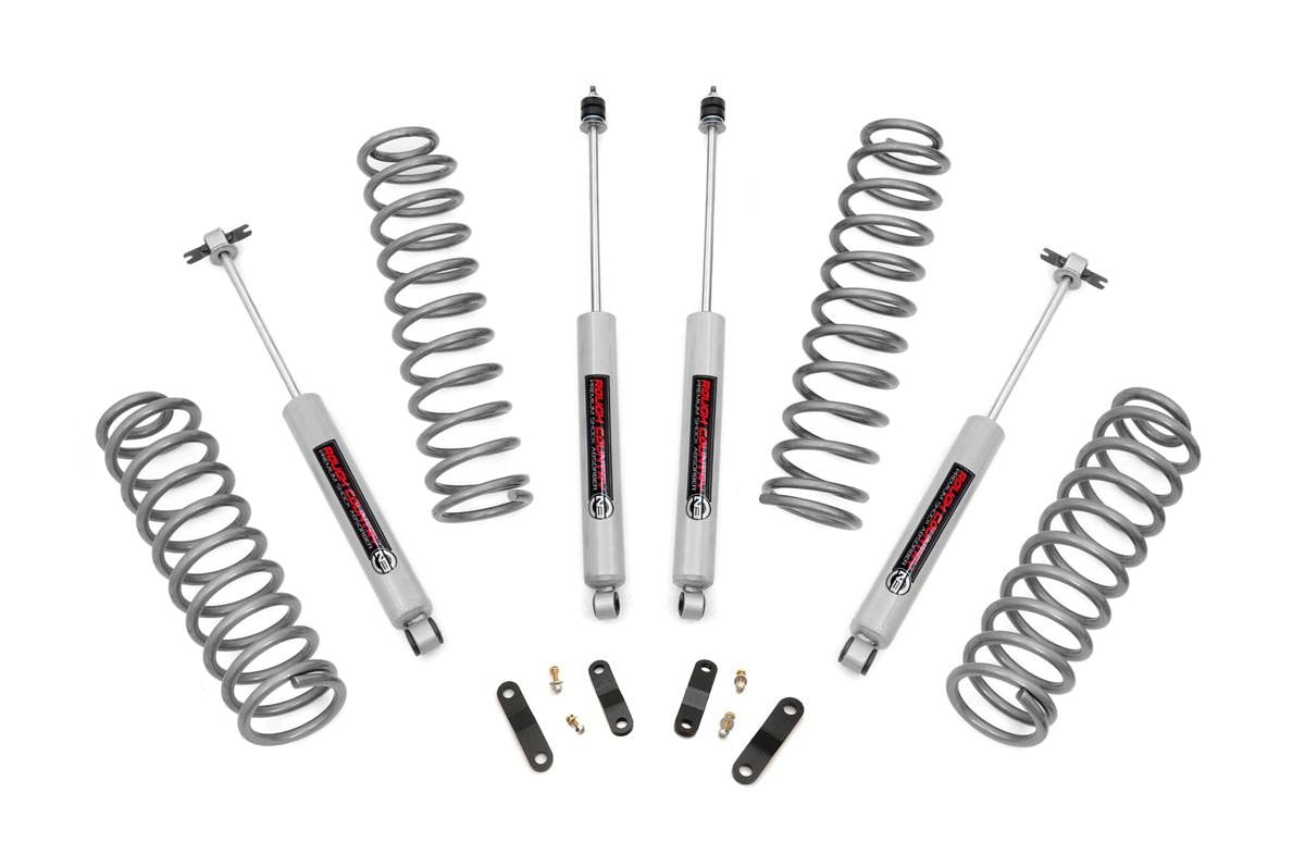 Rough Country 2.5' Lift Kit For 2007-2018 Jeep Wrangler Jk | 2-Door - Perf678