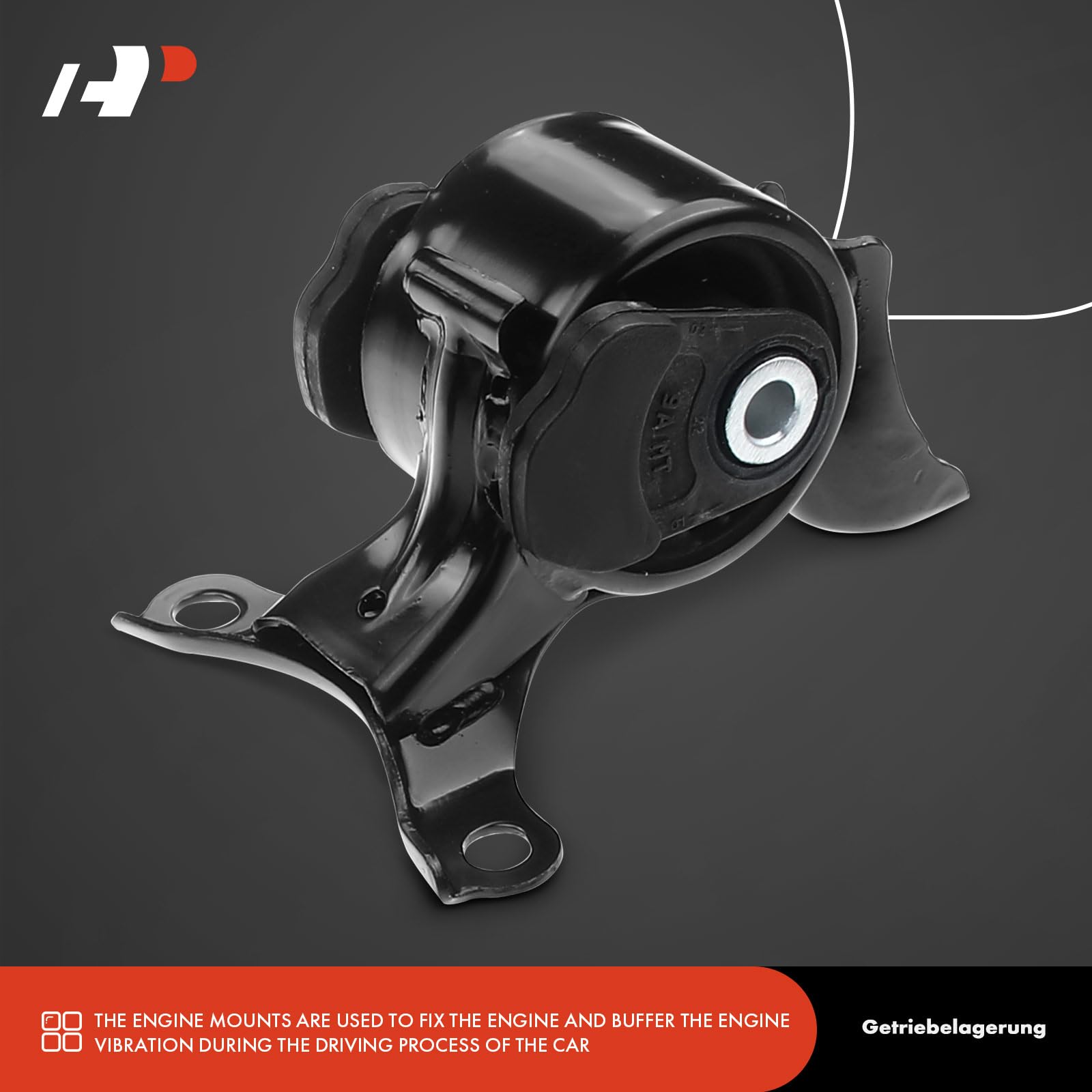 A-Premium 5PCS Engine Motor Mount and Transmission Mount Set Compatible with Honda CR-V CRV 2002 2003 2004 2005 2006 L4 2.4L, 4WD Manual Transmission