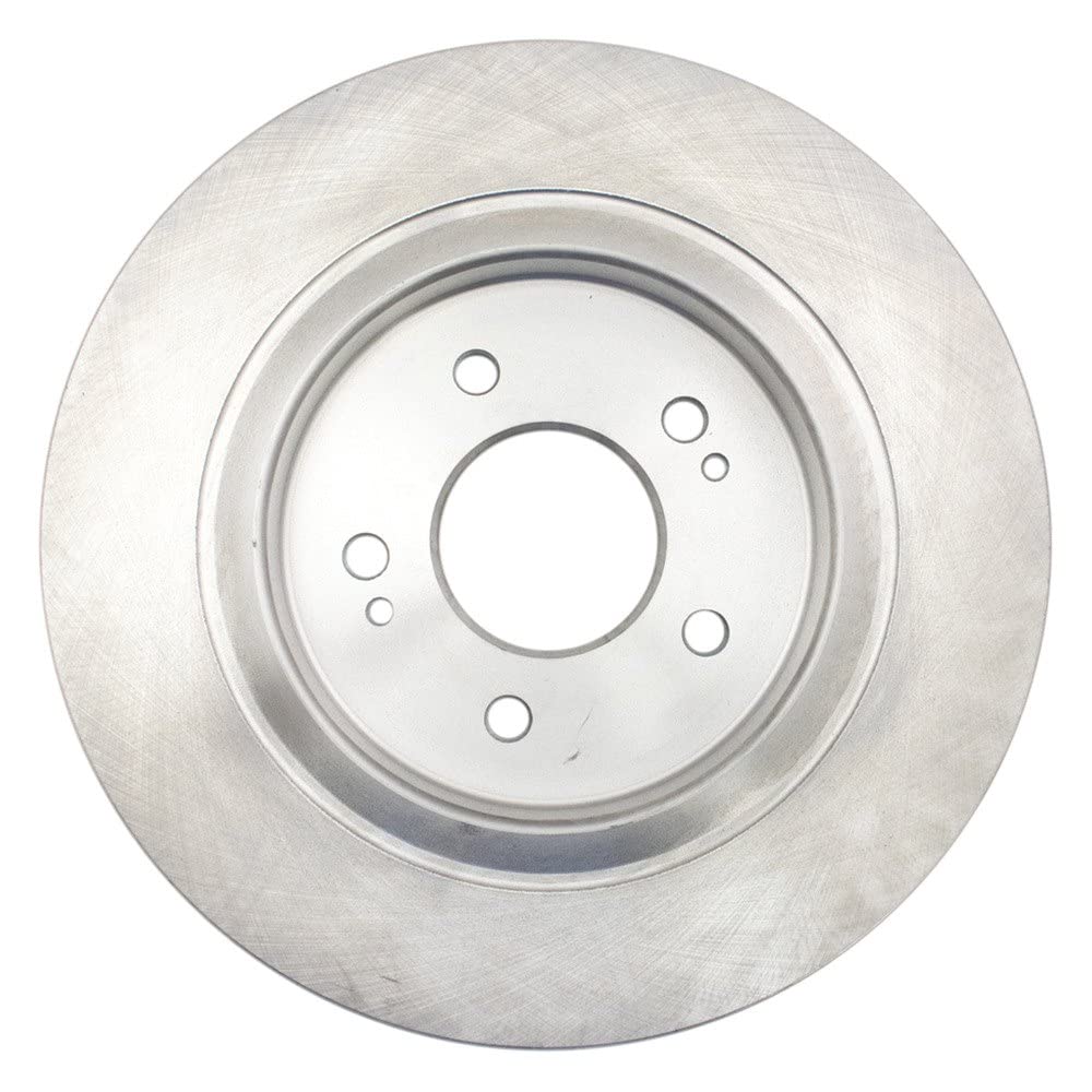 Trq Rear Brake Rotors Set Solid Compatible With 2020-2022 Hyundai Palisade 2019-2020 Santa Fe 2020-2021 Kia Telluride