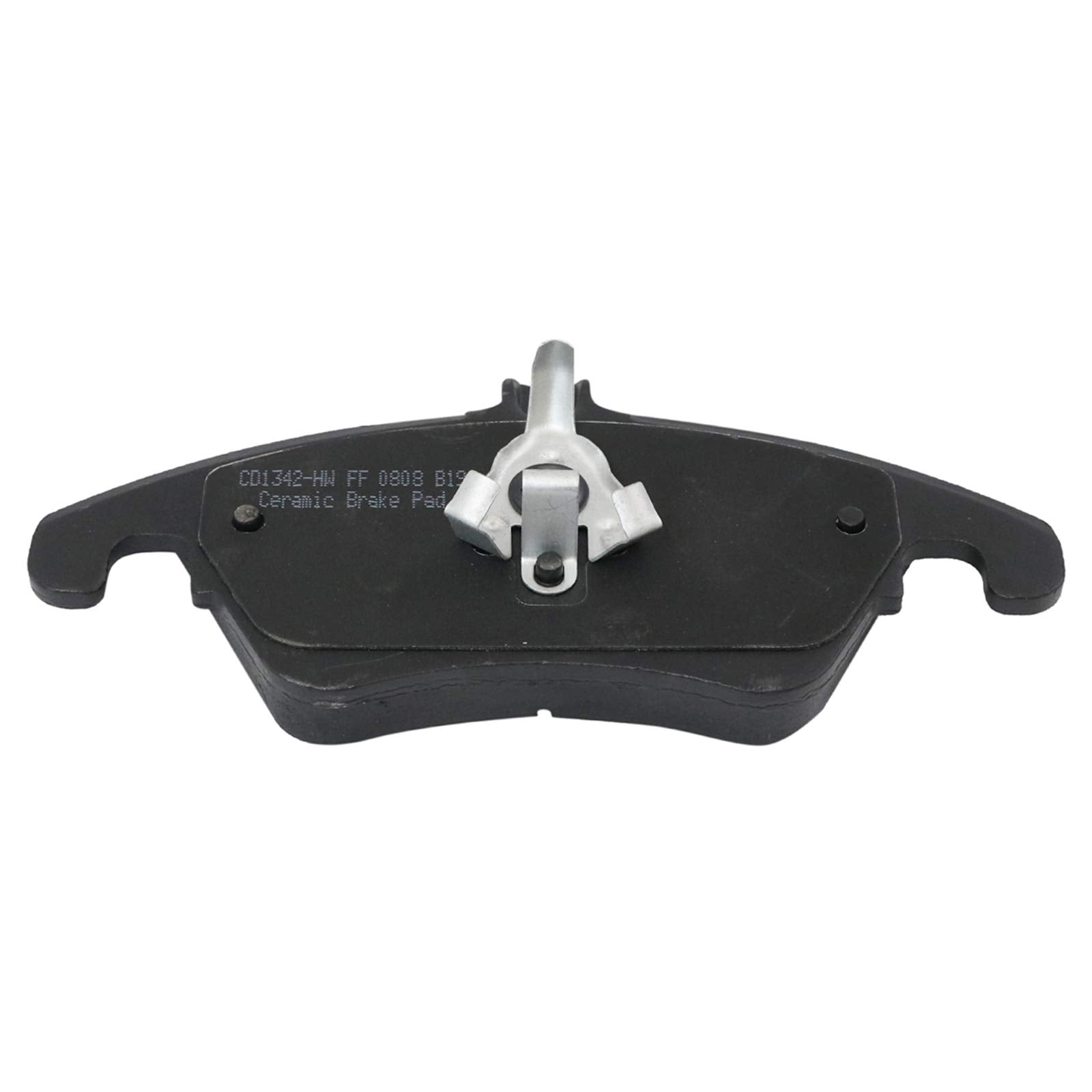TRQ Front Posi Ceramic Brake Pad Kit Set for Mercedes Benz C250 / C300 / C350 / CLS400 / E250 / E300 / E350 / E400 / E550 / SLK2