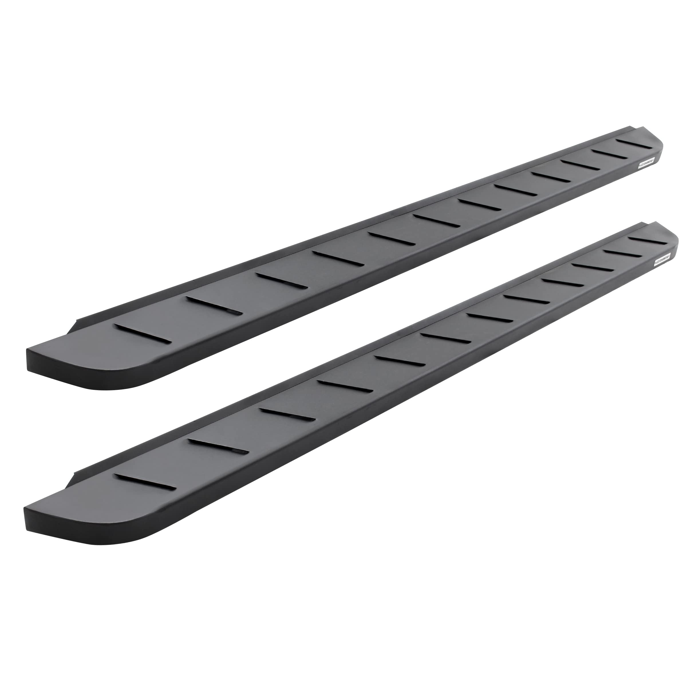 Rb10 Running Boards - Complete Kit: Rb10 Running Board + Brackets + 2 Pair Rb10 Drop Steps