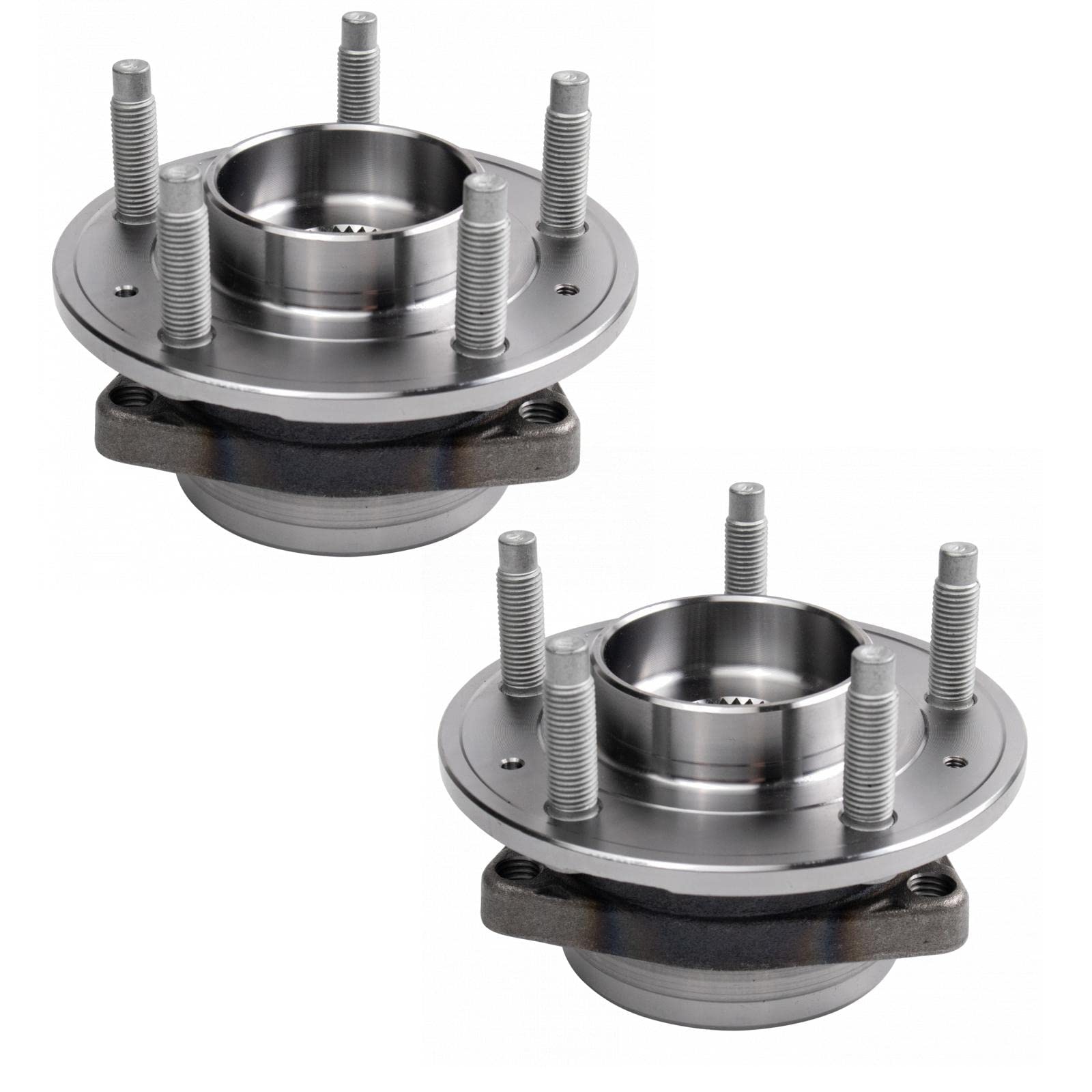 Trq 2Pc Front Wheel Bearing & Hub Assembly Pair For Chevy Equinix Gmc Terrain